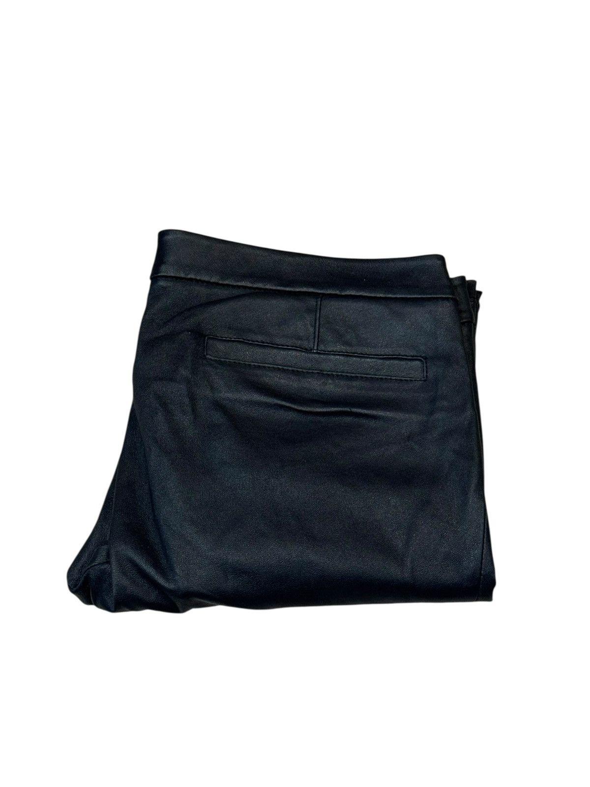Helmut Lang Helmut Lang Skinny Biker Leather Jeans Trousers 4 W32 L27 Size 32" / US 10 / IT 46 - 10 Thumbnail
