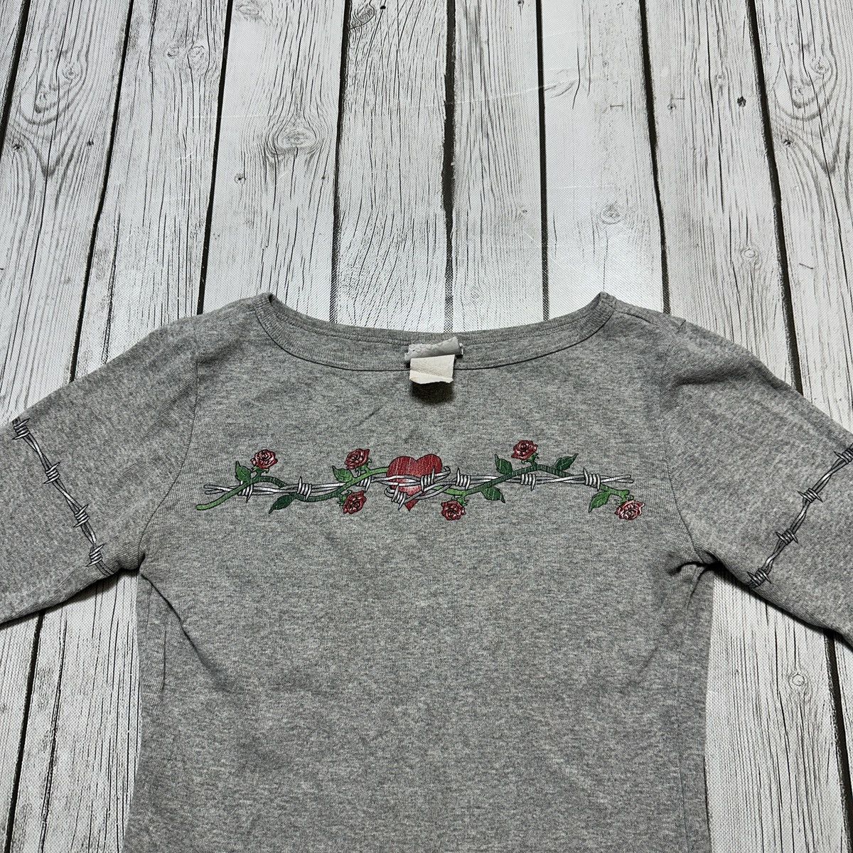 Vintage Vintage Big Flirt baby tee Size ONE SIZE - 3 Thumbnail