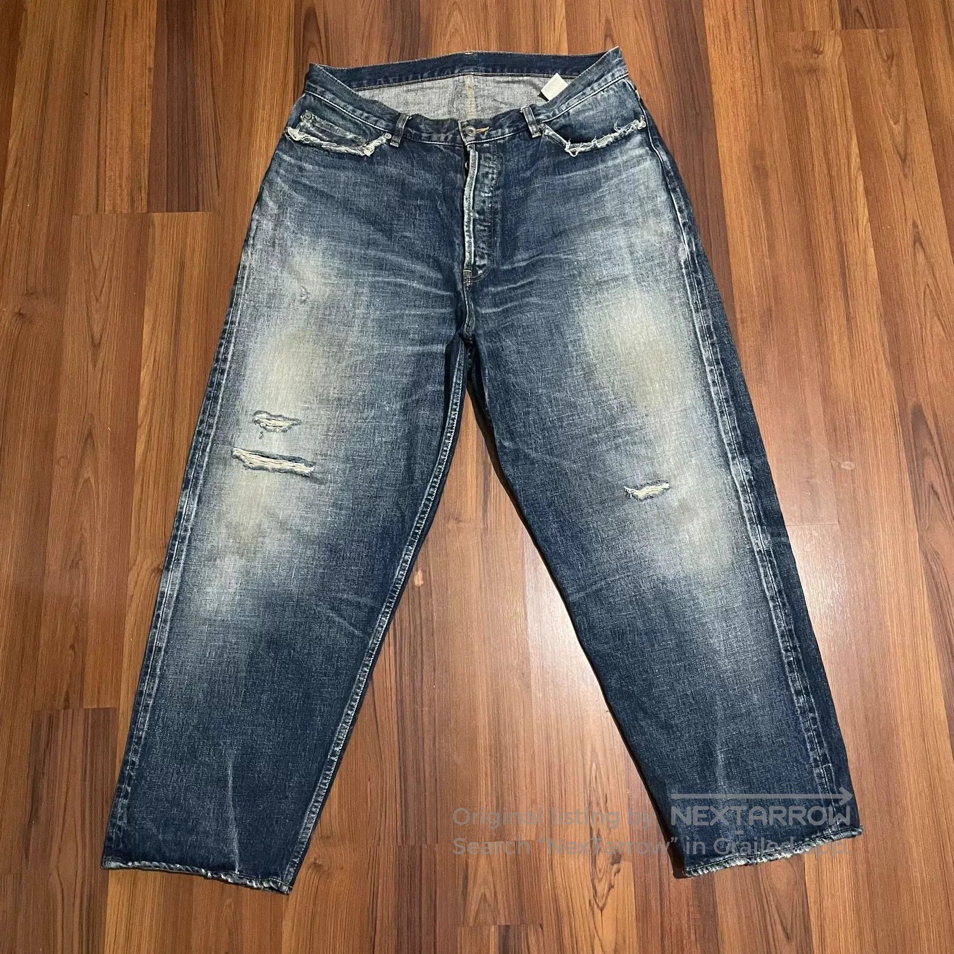 MADNESS 21AW Knife Cut 3.0 Jeans.