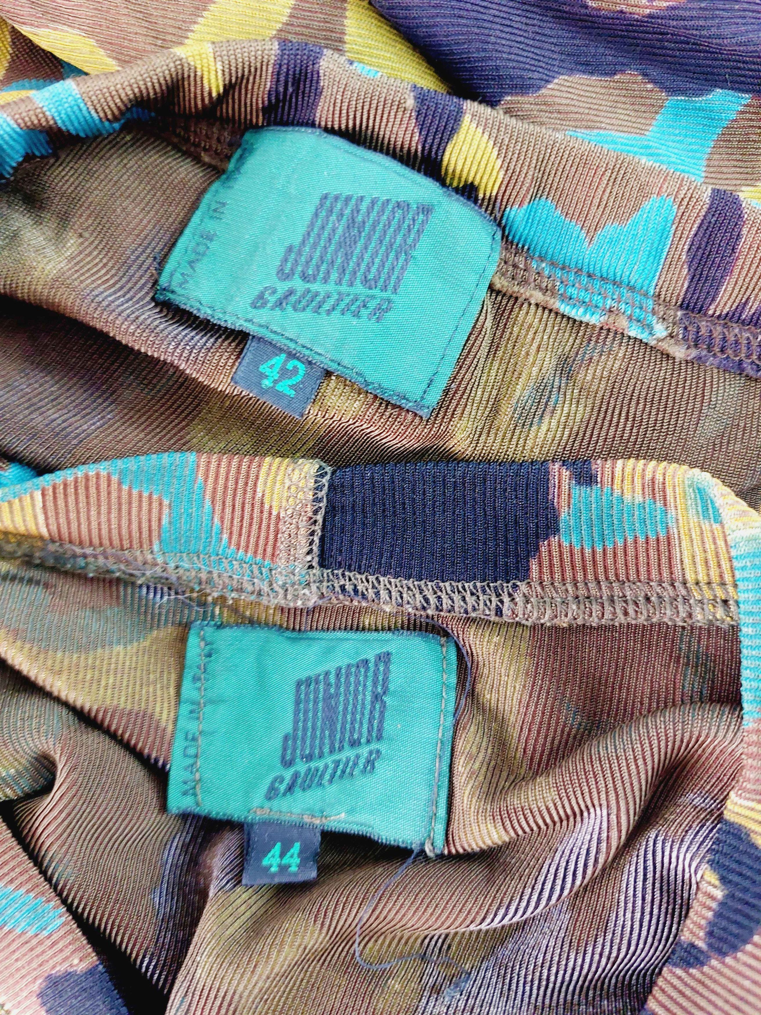 Jean Paul Gaultier Jean Paul Gaultier Junior Camouflage Military Tactical Dress Size M / US 6-8 / IT 42-44 - 10 Thumbnail