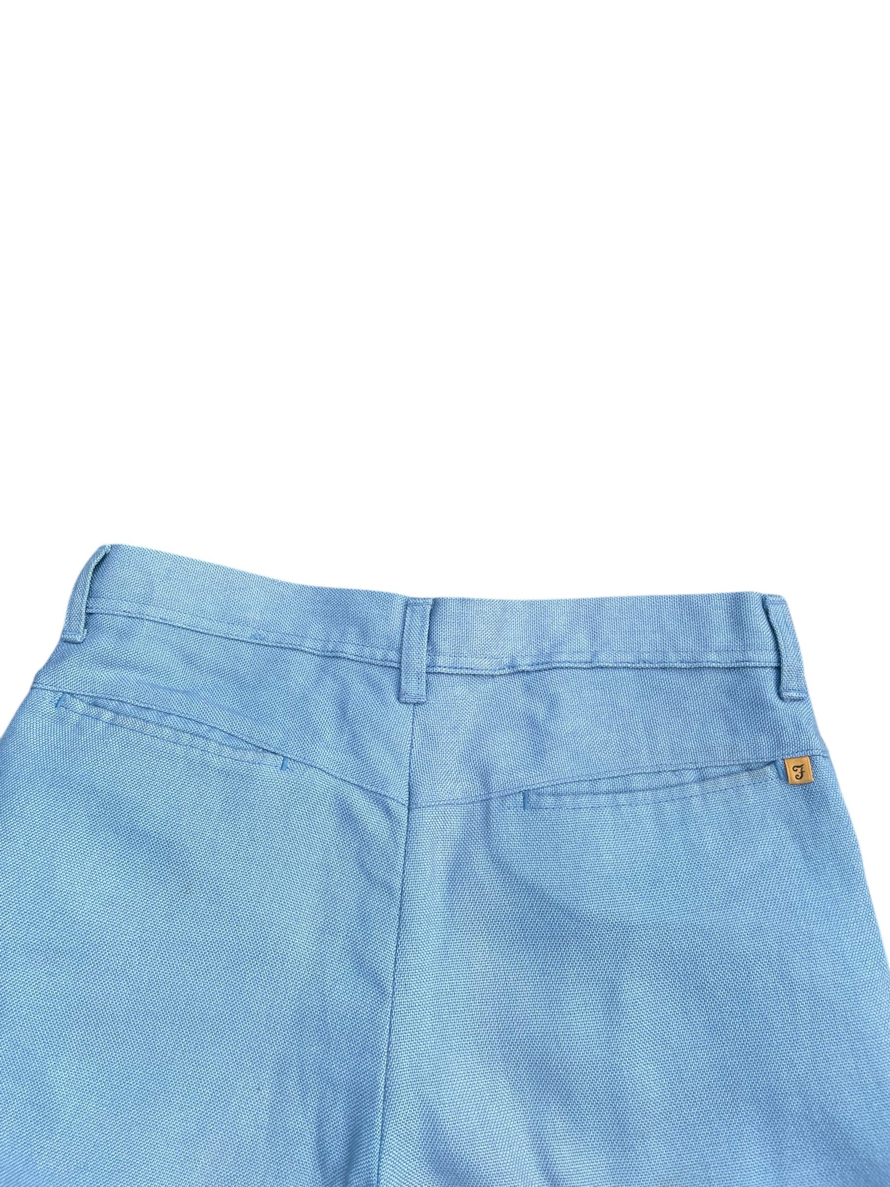 Farah Vintage 60's Farah Mod Hopsack Kick Size US 31 - 5 Thumbnail