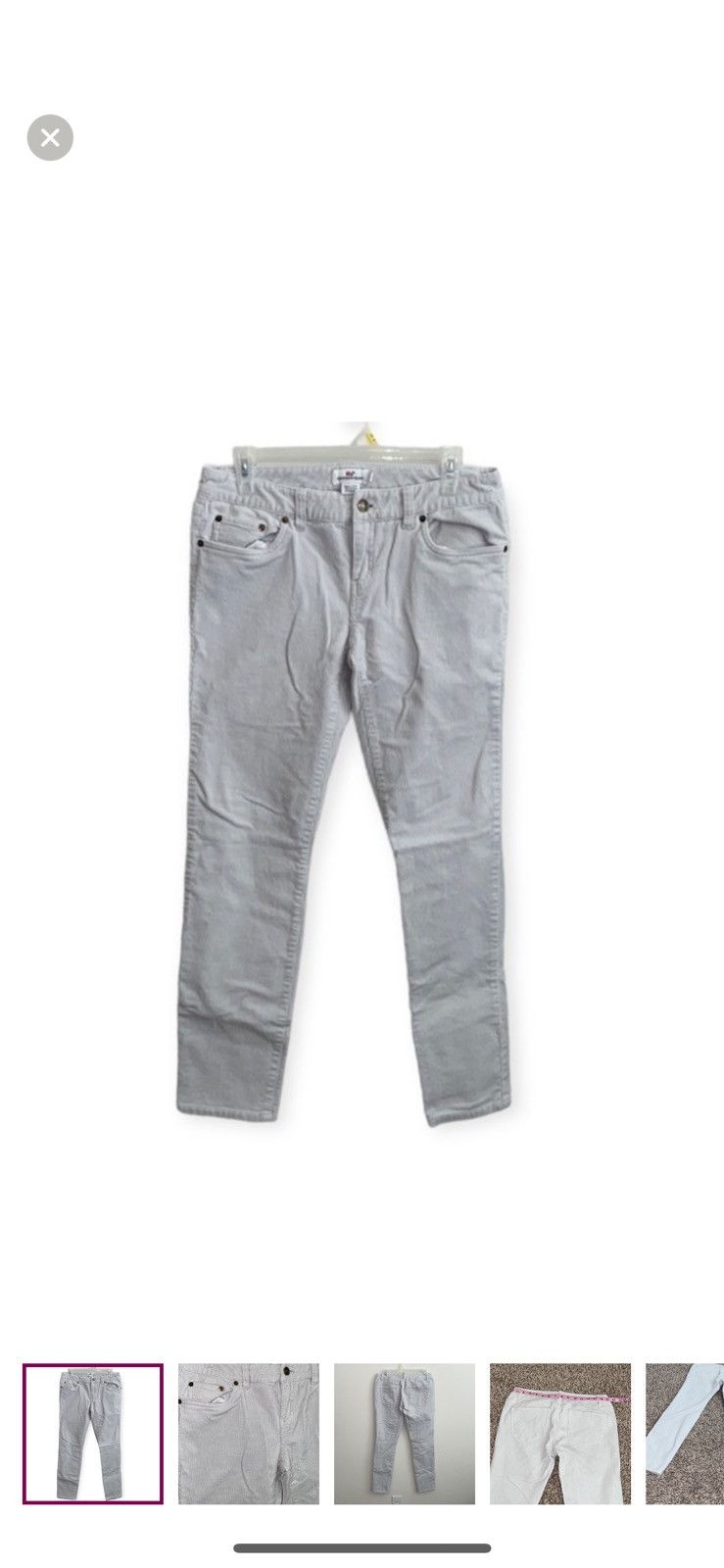 Vineyard Vines Vineyard vines corduroy skinny jeans size 4 Size 27" / US 4 / IT 40 - 1 Thumbnail