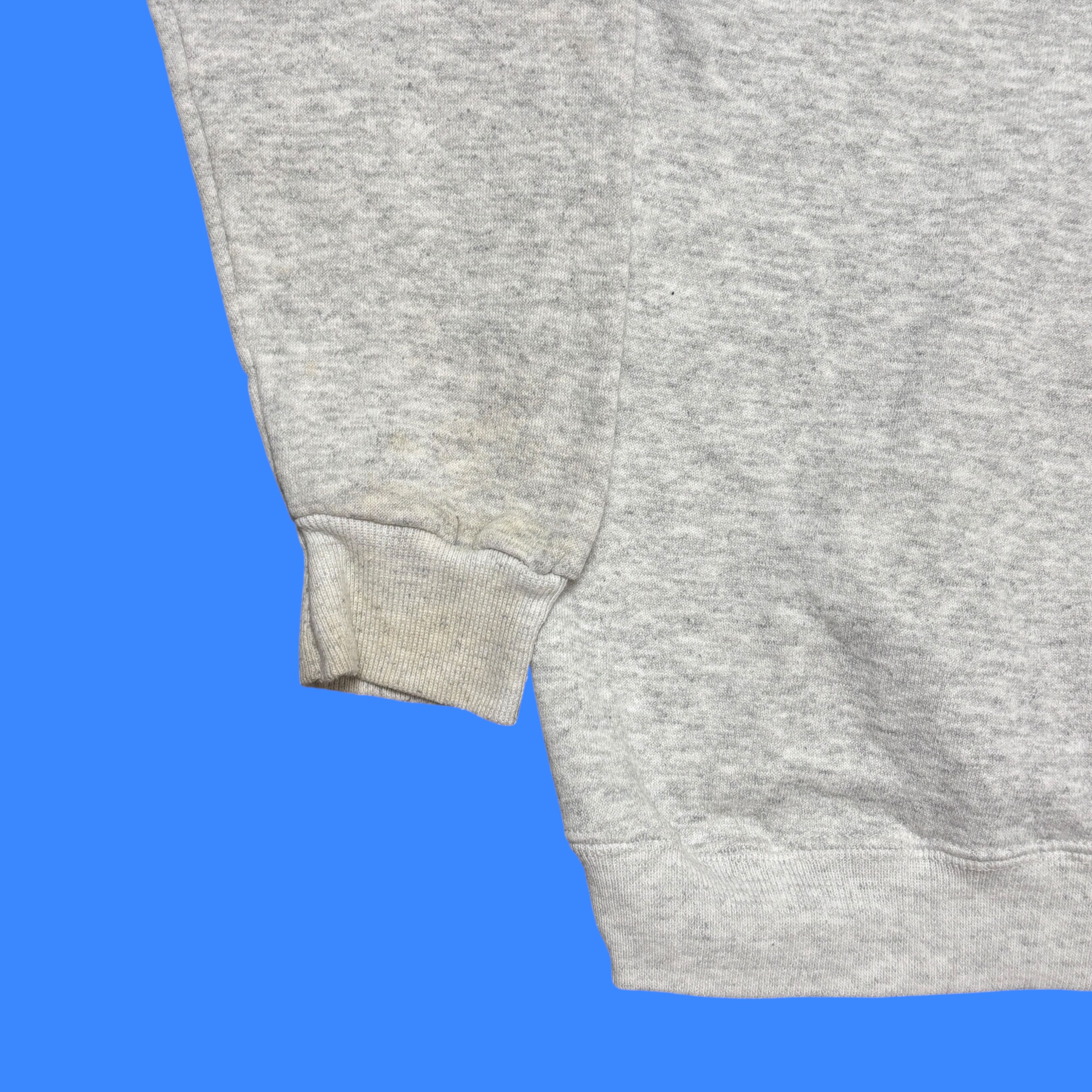 Vintage Vintage Blank Hoodie Gray 90s Salem Sportswear Made In Usa Size US L / EU 52-54 / 3 - 19 Thumbnail
