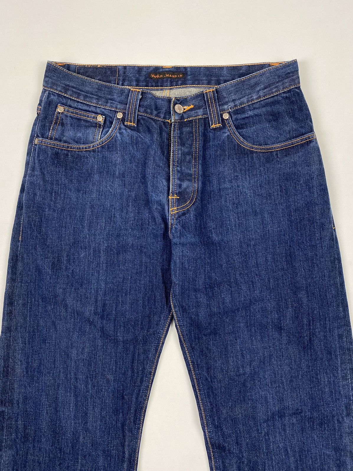 Nudie Jeans Nudie Jeans Straight Sven Redline Dry Selvedge Denim Pants Size US 33 - 6 Thumbnail