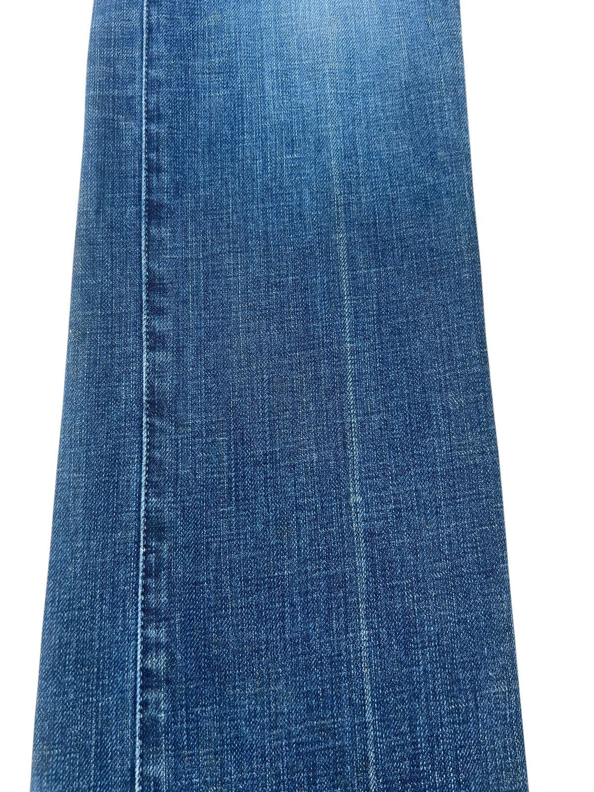 Japanese Brand Bring On The Noise Japan Dirty Muddy Denim Bootcut Jeans Size US 29 - 12 Thumbnail