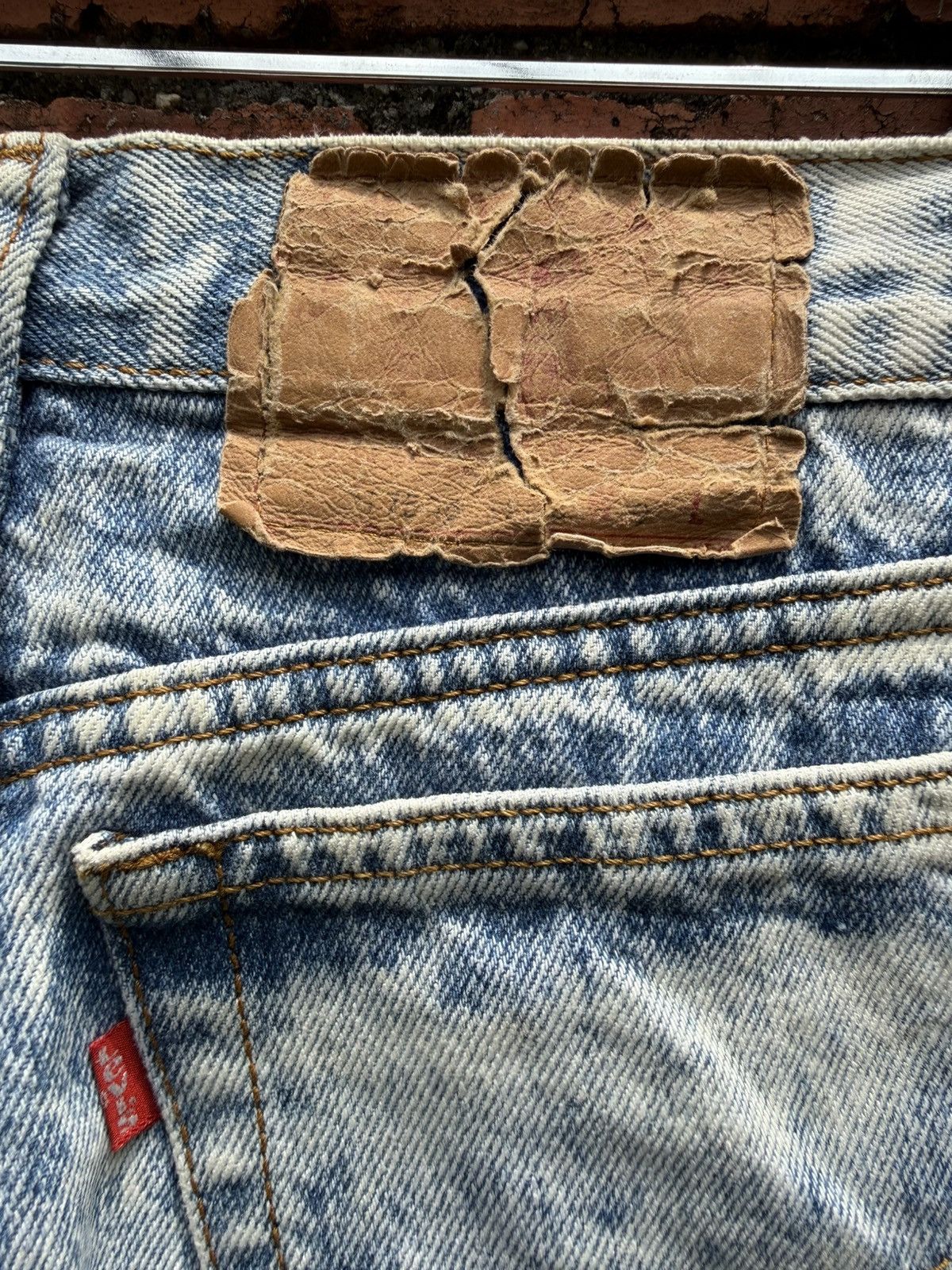 Levi's Vintage Clothing W27x28.5 vintage levi’s 505 acid wash made in USA Size 27" / US 4 / IT 40 - 4 Thumbnail