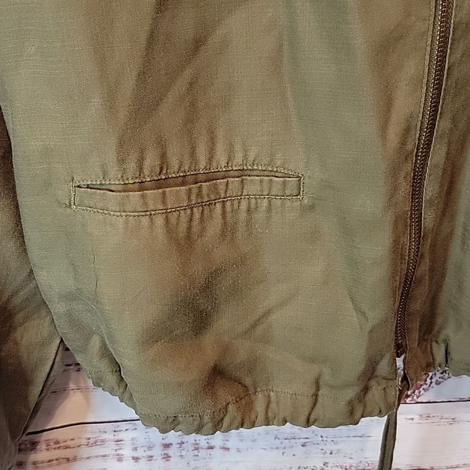 Other Olive Green Bomber Jacket Size Medium Size M / US 6-8 / IT 42-44 - 2 Thumbnail