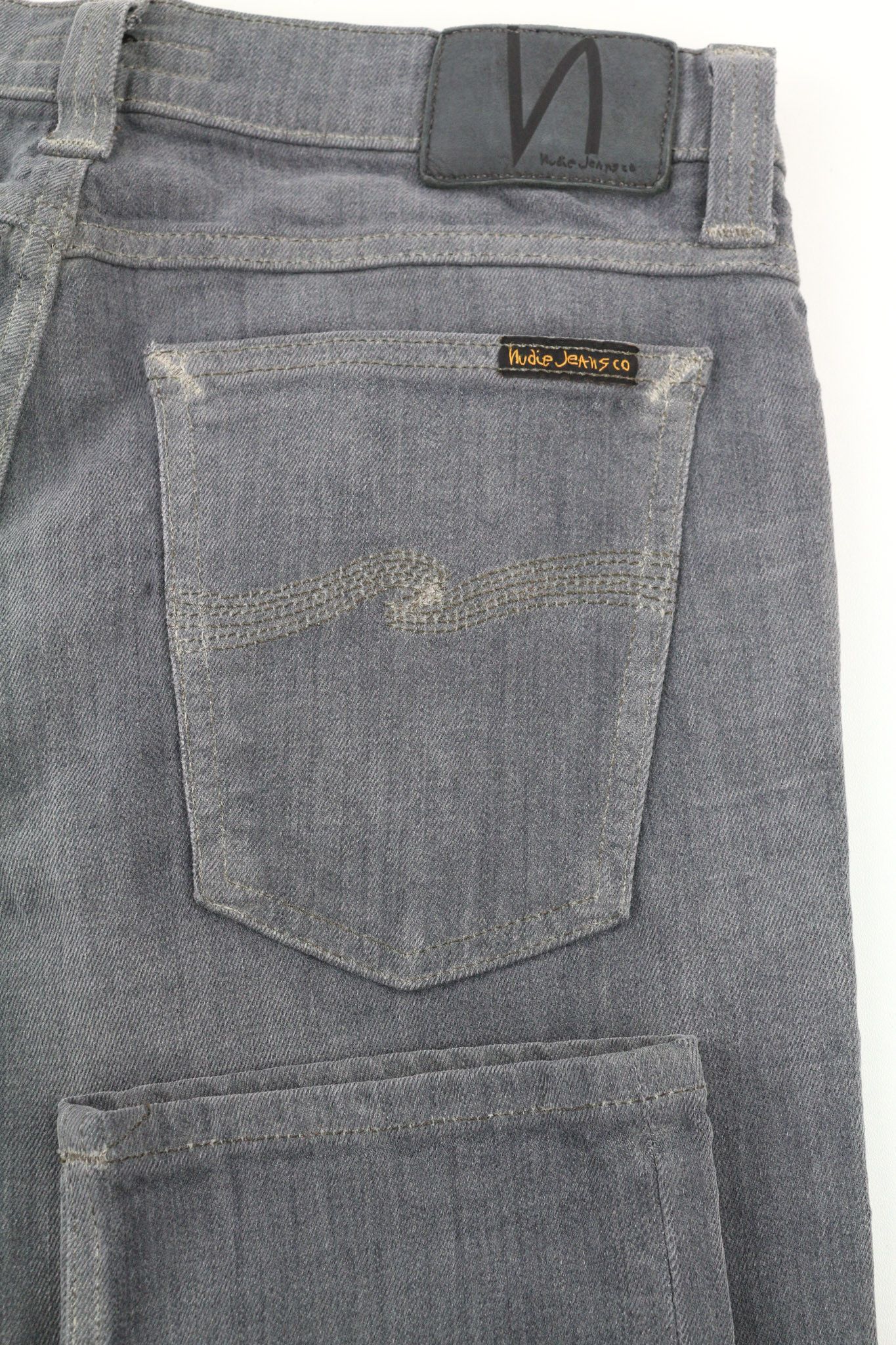 Nudie Jeans TIGHT LONG JOHN W29/L34 Organic Charcoal Slim Fit 80674 Size US 29 - 5 Thumbnail