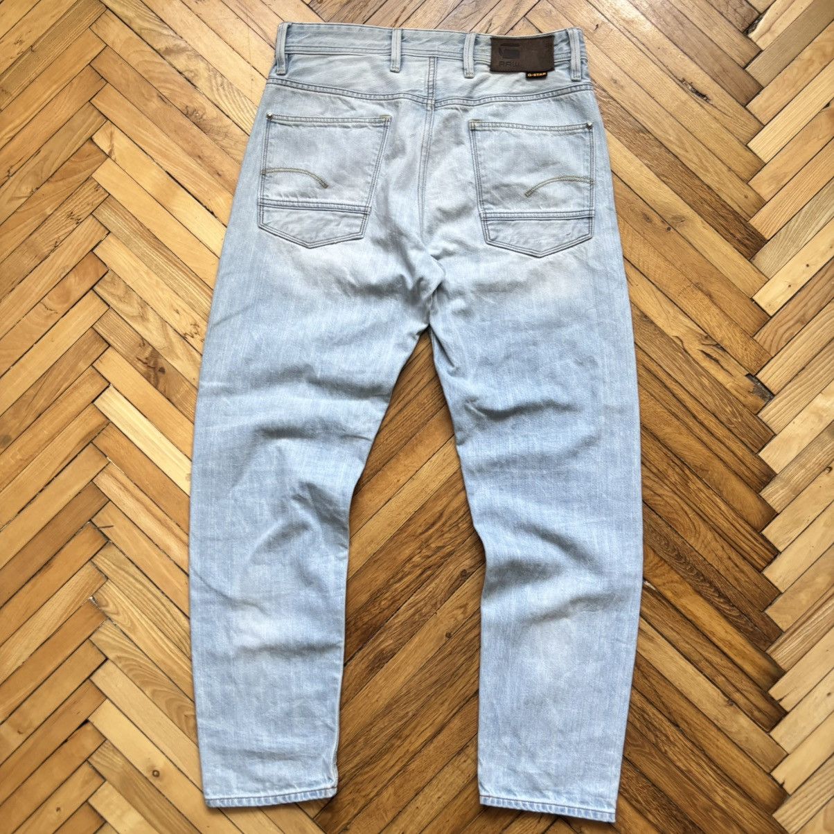 G-Star Last Drop‼️GStar Raw Jeans Alum Relaxed Tapered Dad Stretch Size US 30 / EU 46 - 2 Thumbnail
