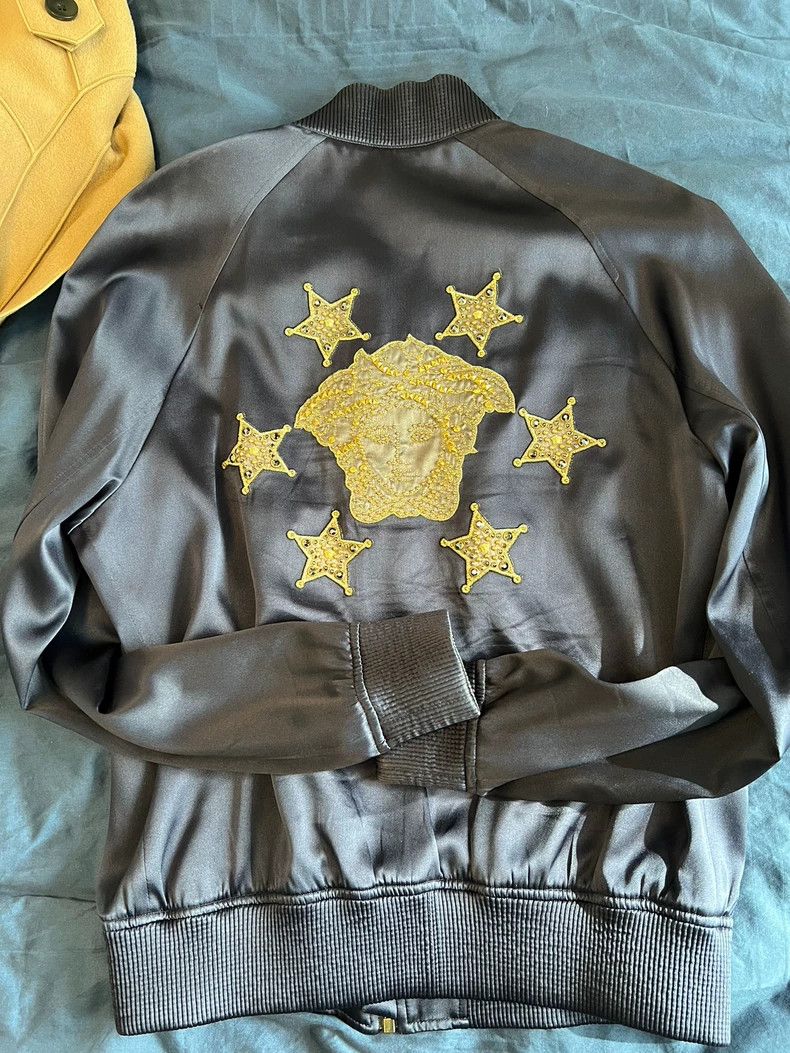 Versace Versace Embroidered jacket coat Size US M / EU 48-50 / 2 - 3 Thumbnail
