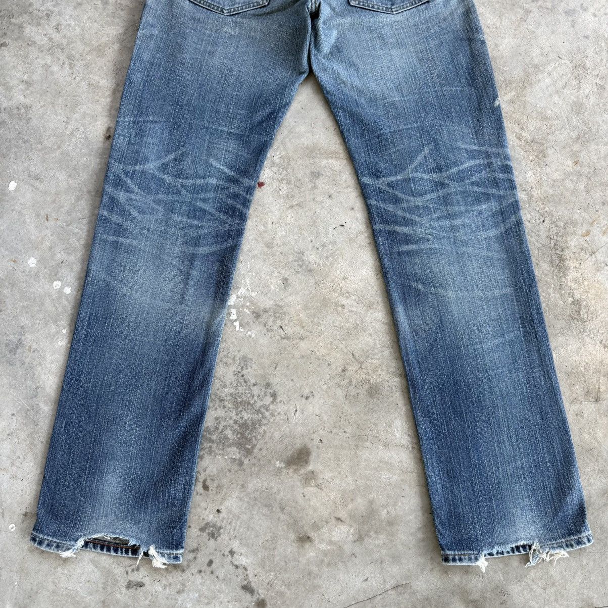 Wrangler W32x32.5 Vintage Wrangler Faded Ripped Denim Jean Pants Size US 32 / EU 48 - 12 Thumbnail