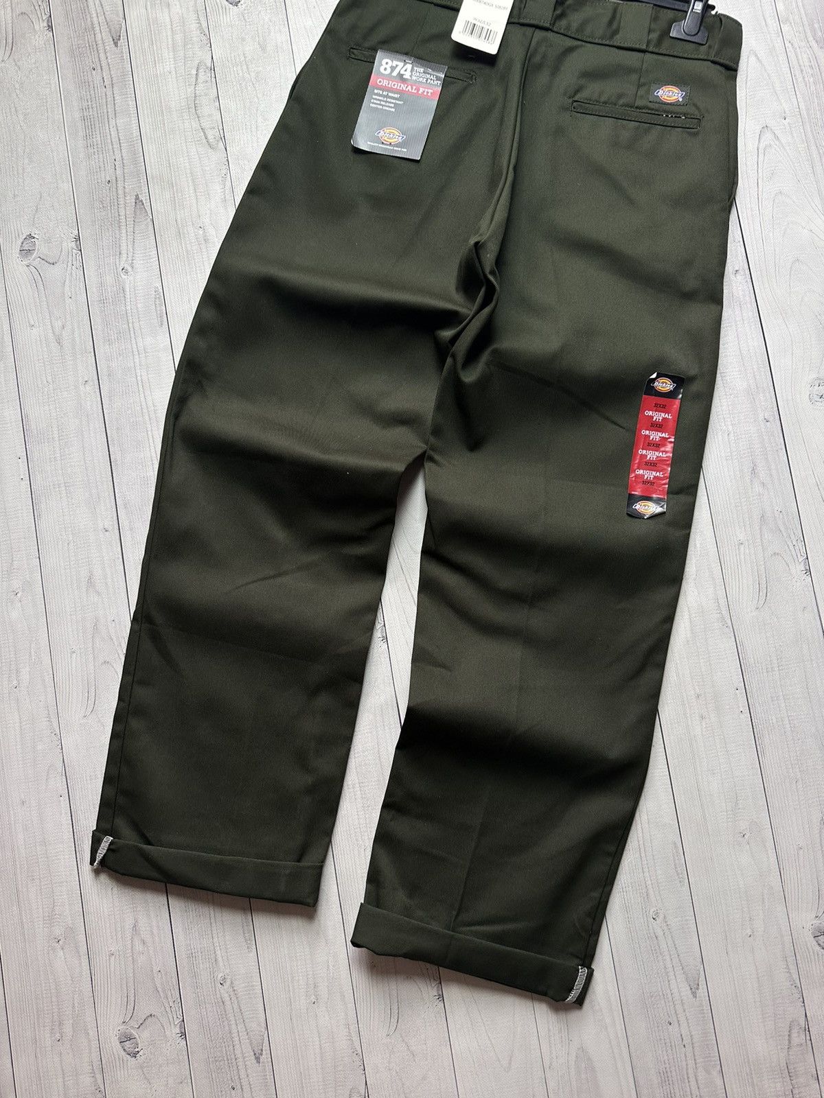 Dickies × Vintage Vintage Dickies 874 pants logo size 32 green Size US 32 / EU 48 - 3 Thumbnail
