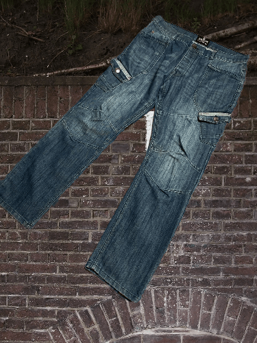 Airwalk × Japanese Brand airwalk vintage japan cargo pants washed opium style Size US 34 / EU 50 - 1 Thumbnail