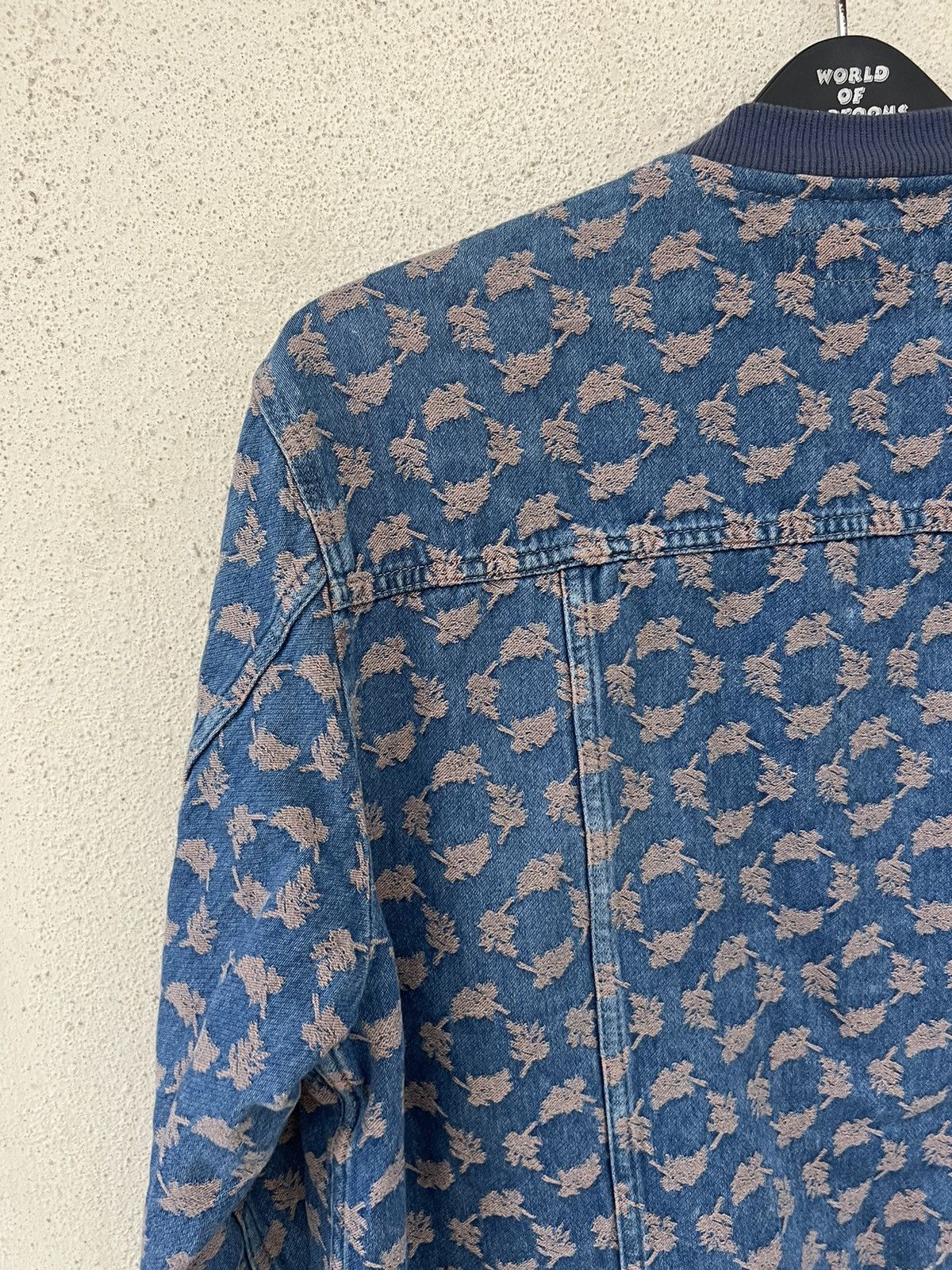 Issey Miyake Mercibeaucoup Embroidered Denim Bomber Trucker Jacket Size US M / EU 48-50 / 2 - 17 Thumbnail