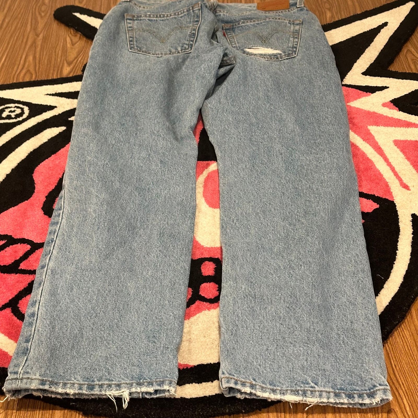Levi's Levi’s® 94 Baggy Distressed Jeans – Size 29 – As Pictured Size 29" - 9 Thumbnail