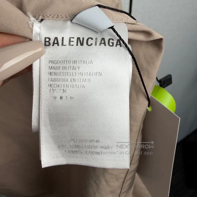 Balenciaga Balenciaga Back Alphabet Shirt Size XXS / US 00 / IT 34 - 5 Thumbnail