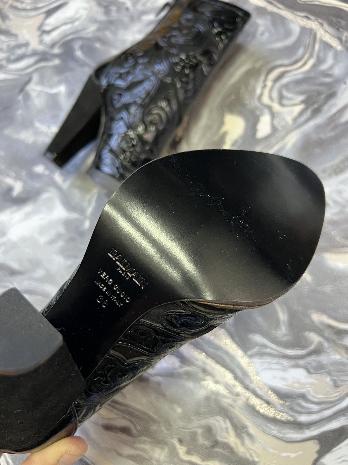 Balmain BALMAIN SS12 Runway Ankle Boots Olivier Rousteing Size US 8 / IT 38 - 5 Thumbnail