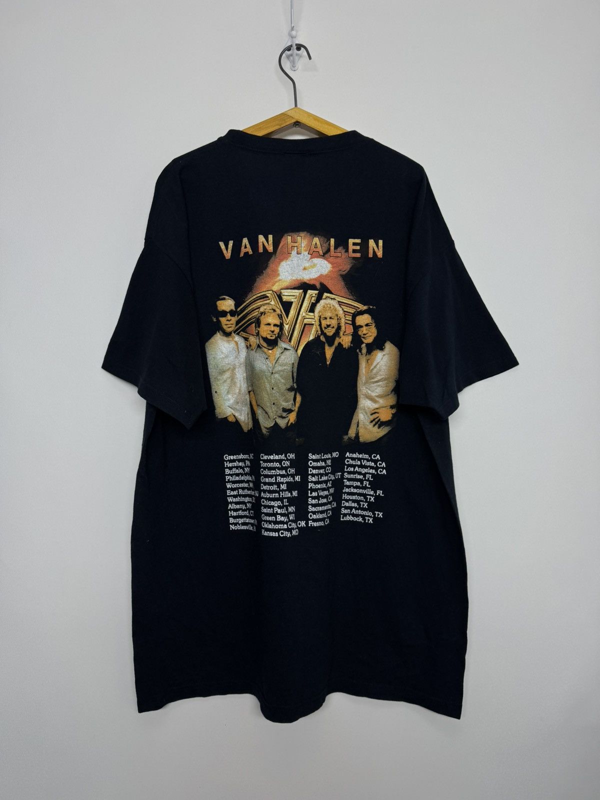 Fruit Of The Loom Vintage Van halen merch Size US XL / EU 56 / 4 - 2 Thumbnail