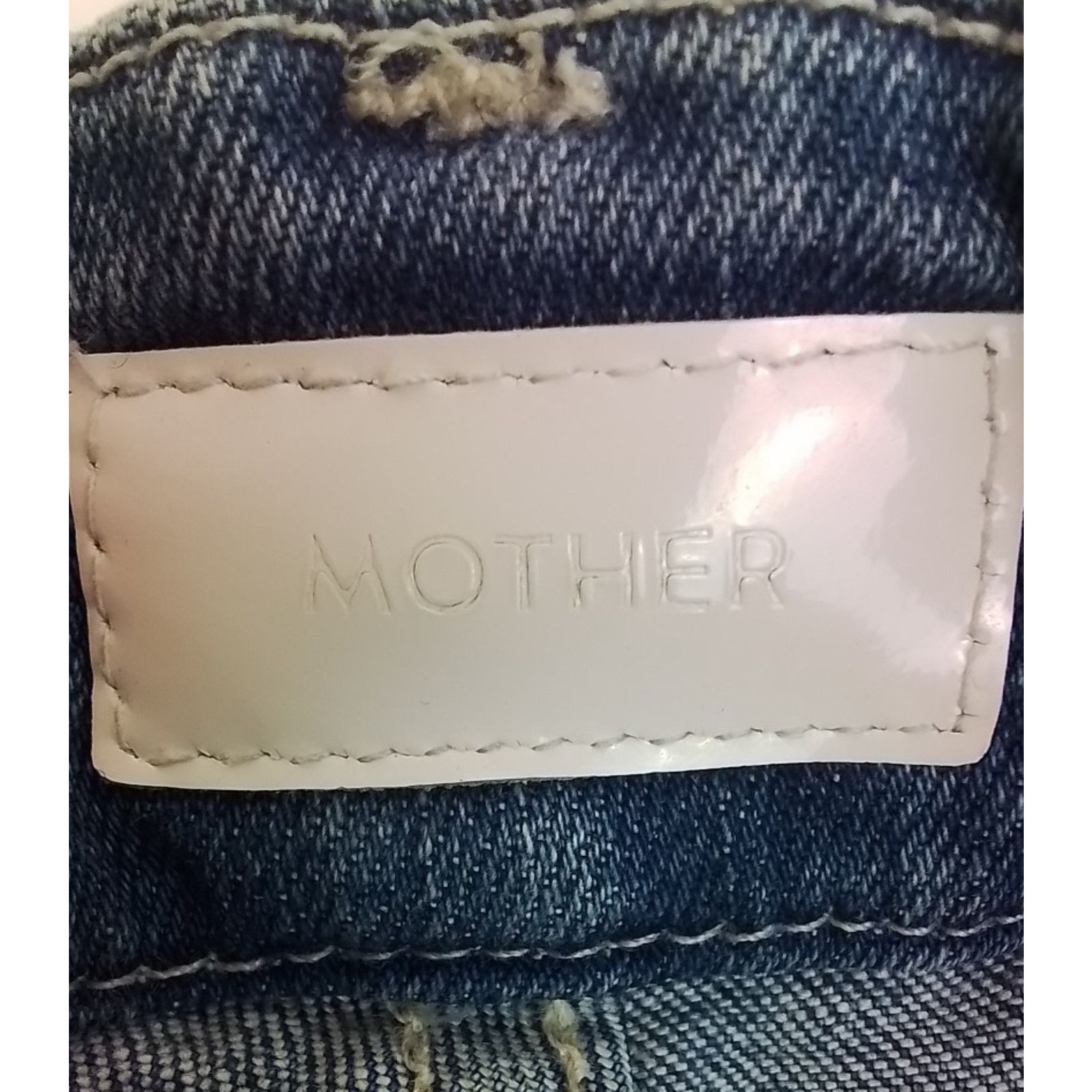 MOTHER Mother "The Looker" Ankle Jean Women's 27" Light Distressed Size 27" / US 4 / IT 40 - 11 Thumbnail