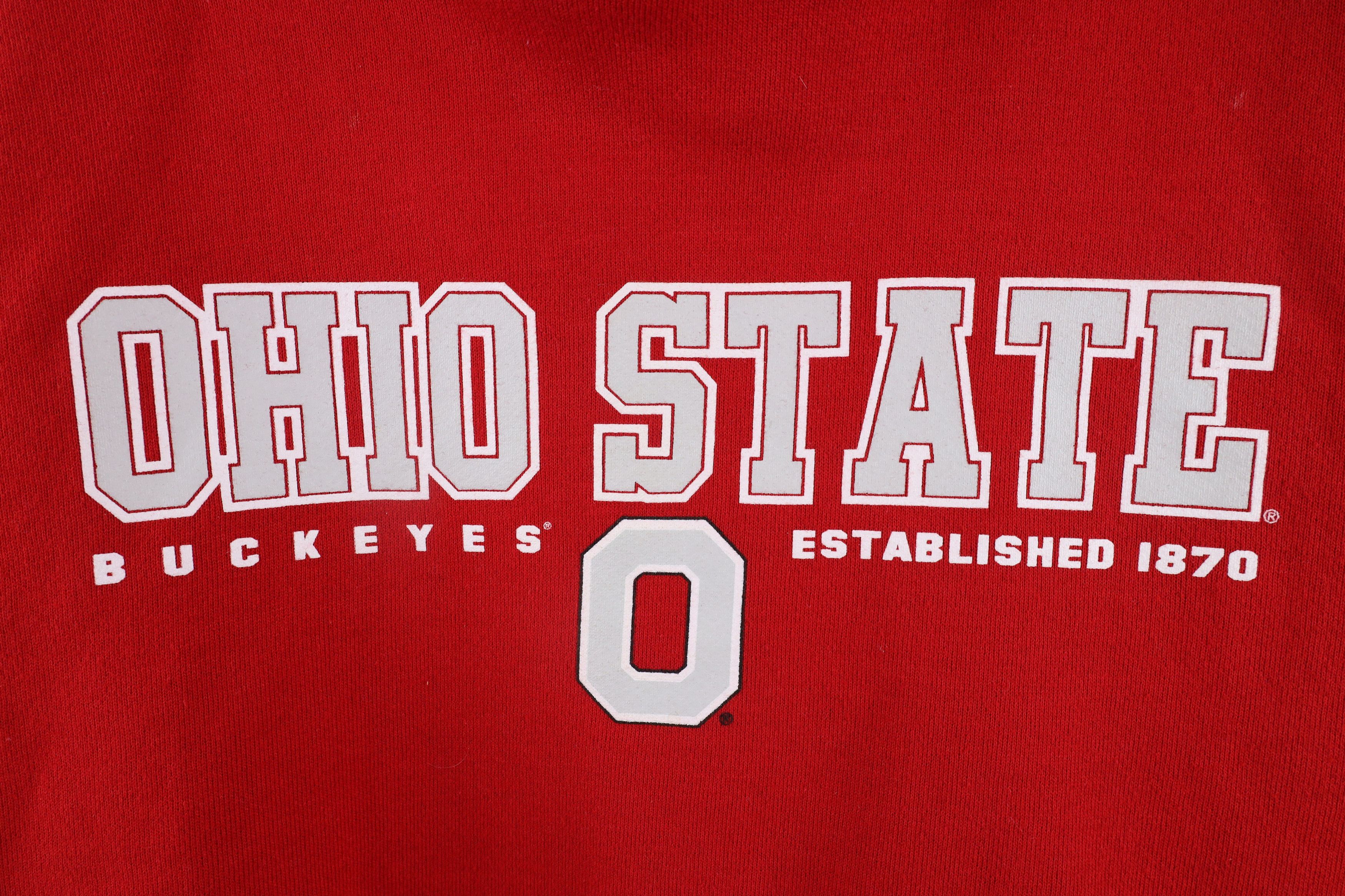Russell Athletic × Vintage Vintage Russell Athletic Spell Ohio State University Hoodie Size US M / EU 48-50 / 2 - 4 Thumbnail