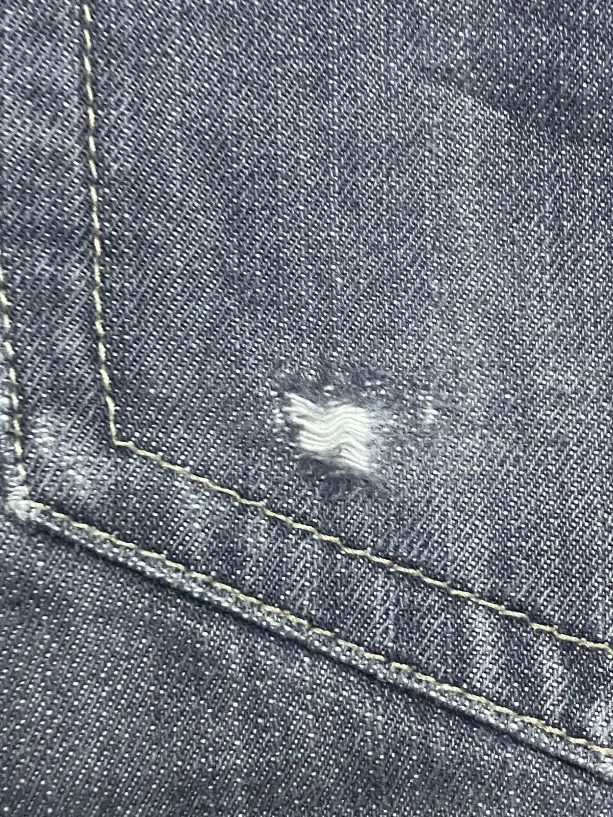 Japanese Brand Vintage Japanese Brand Denim Distresed Loose Jeans Size US 34 / EU 50 - 11 Thumbnail
