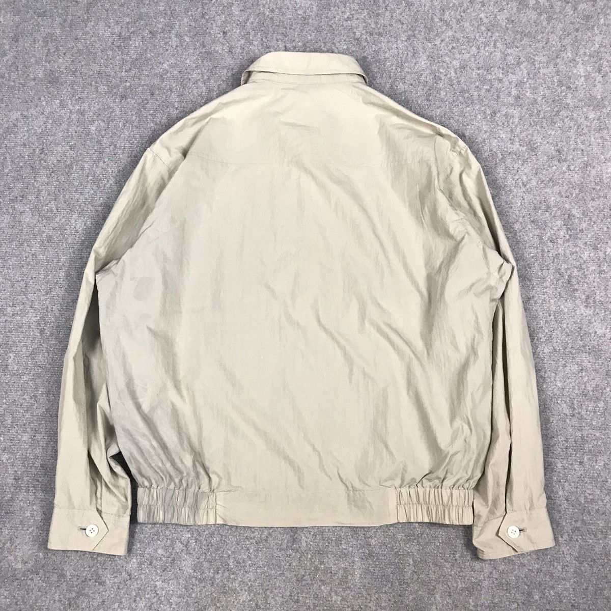 Burberry BURBERRY GRAY FADED ZIP JACKET Size US L / EU 52-54 / 3 - 8 Thumbnail