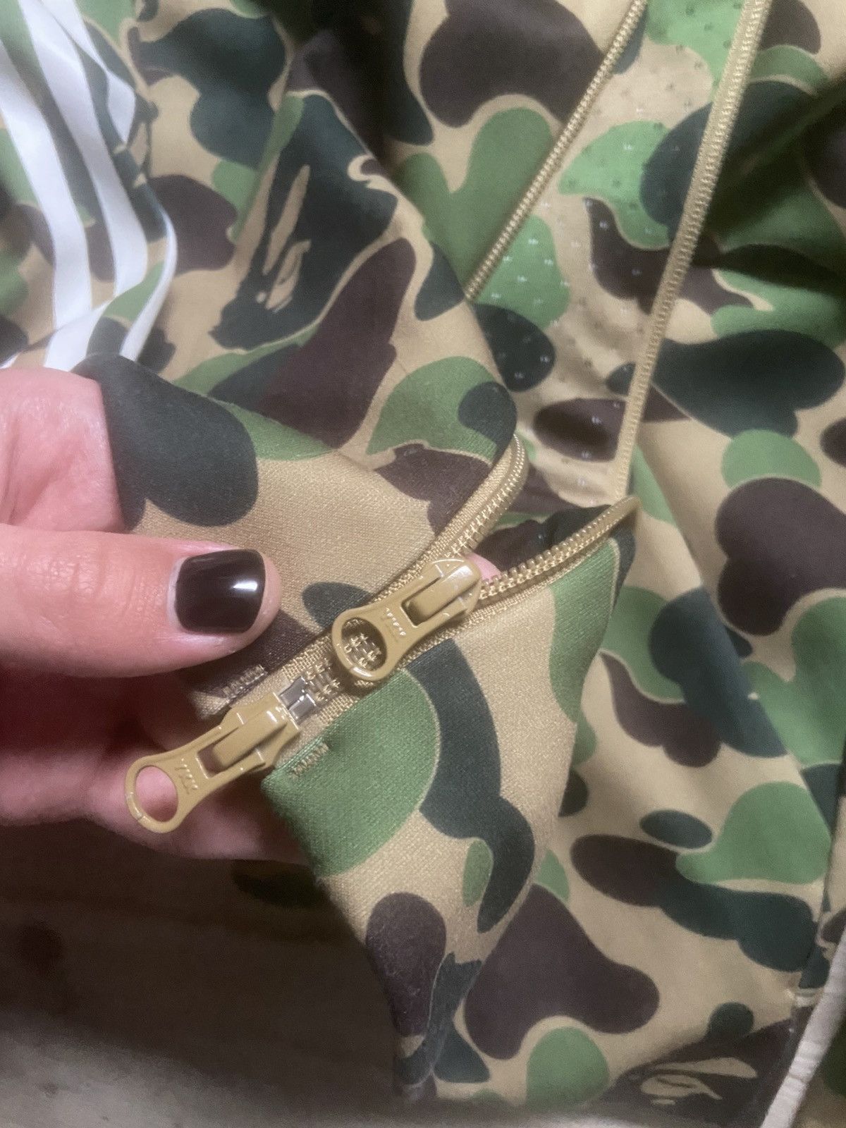 Adidas × Bape Adidas x Bape SB zip hoodie Size US L / EU 52-54 / 3 - 4 Thumbnail