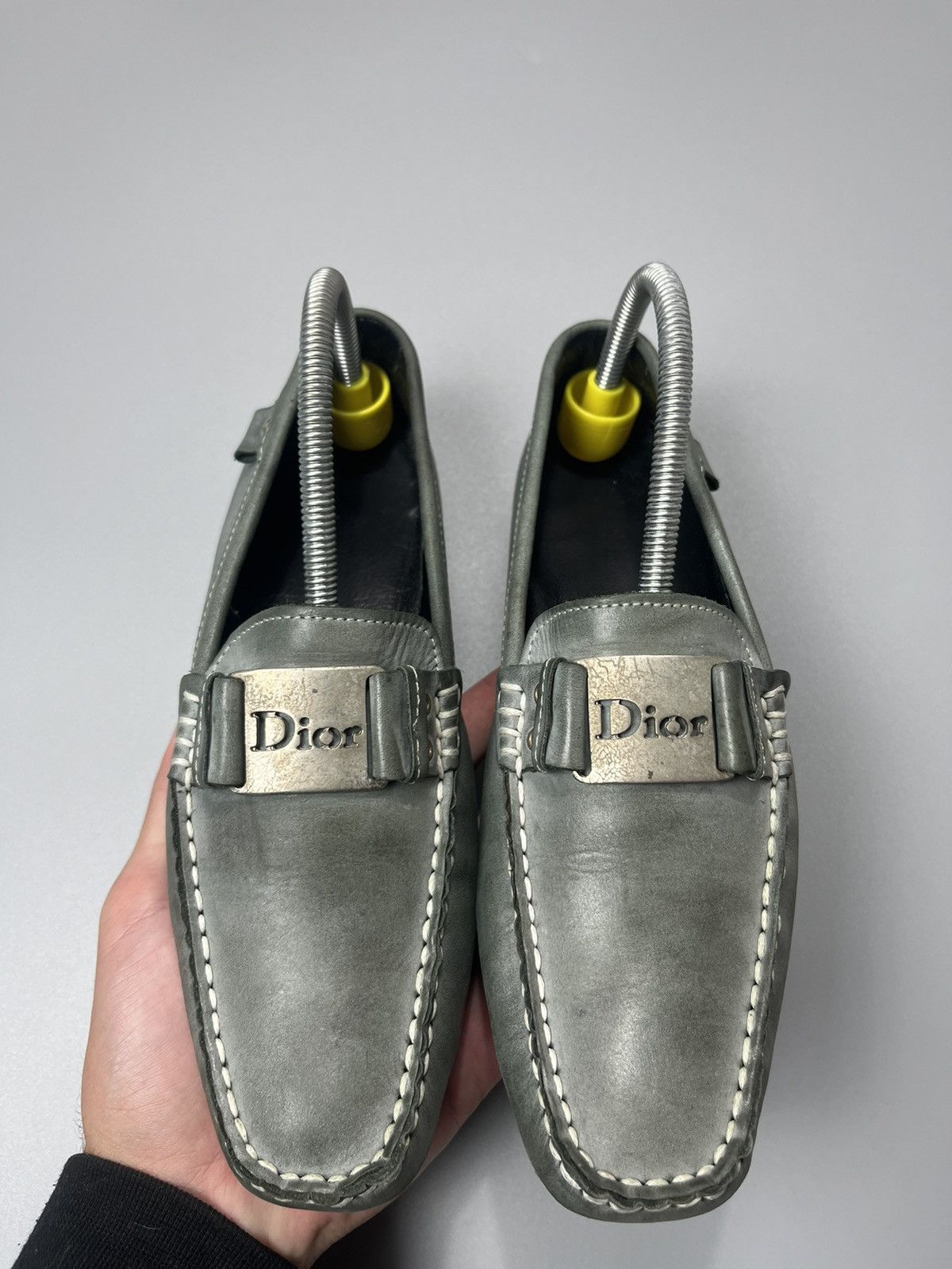 Dior × Vintage Dior leather loafers vintage 1990s Size US 6.5 / IT 36.5 - 2 Thumbnail