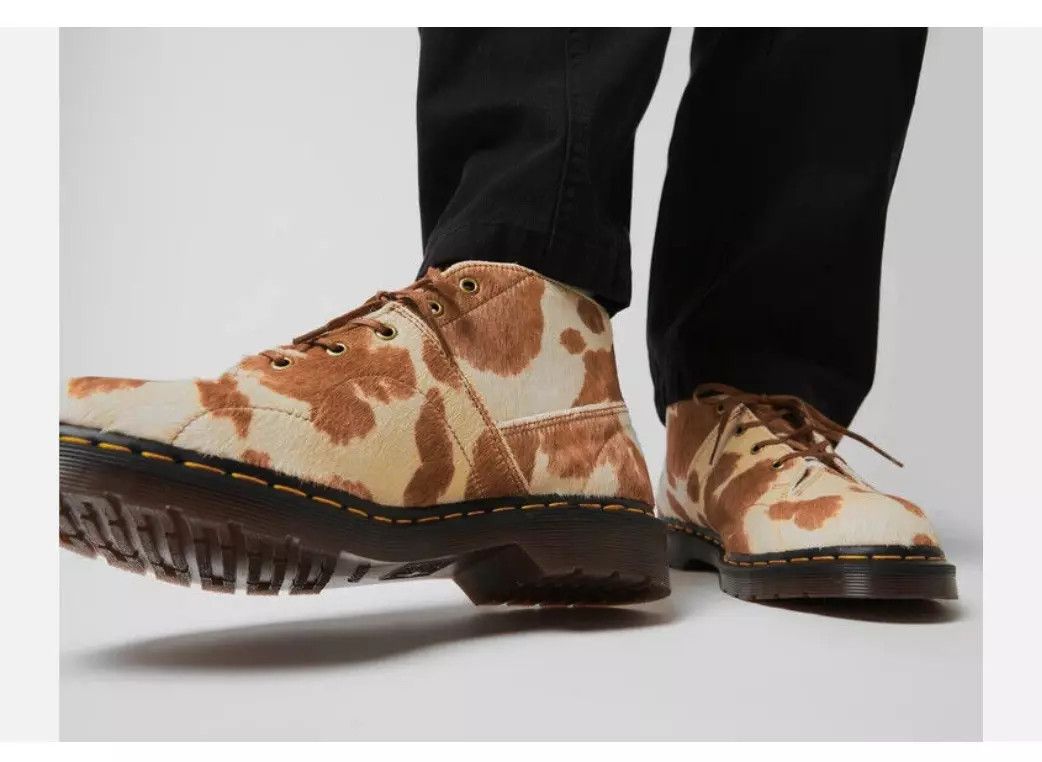Dr. Martens CHURCH MONKEY BOOTS CALF HAIR IN JERSEY COW Size US 7 / IT 37 - 9 Thumbnail
