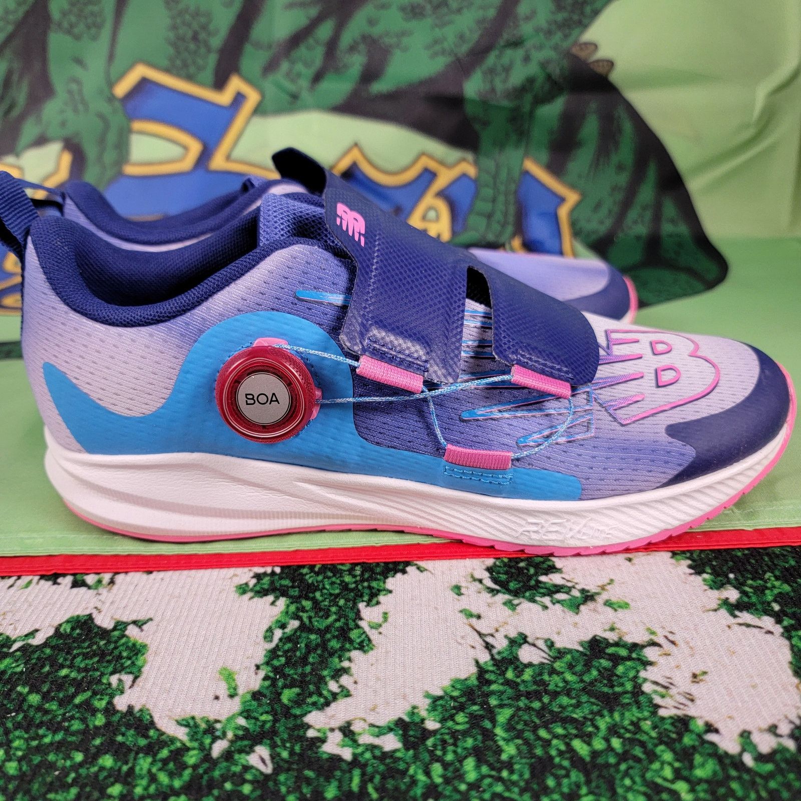 New Balance New Balance Fuel Core Reveal v3 BOA Purple Blue Kids Sz 7 Size US 7 / IT 37 - 9 Thumbnail