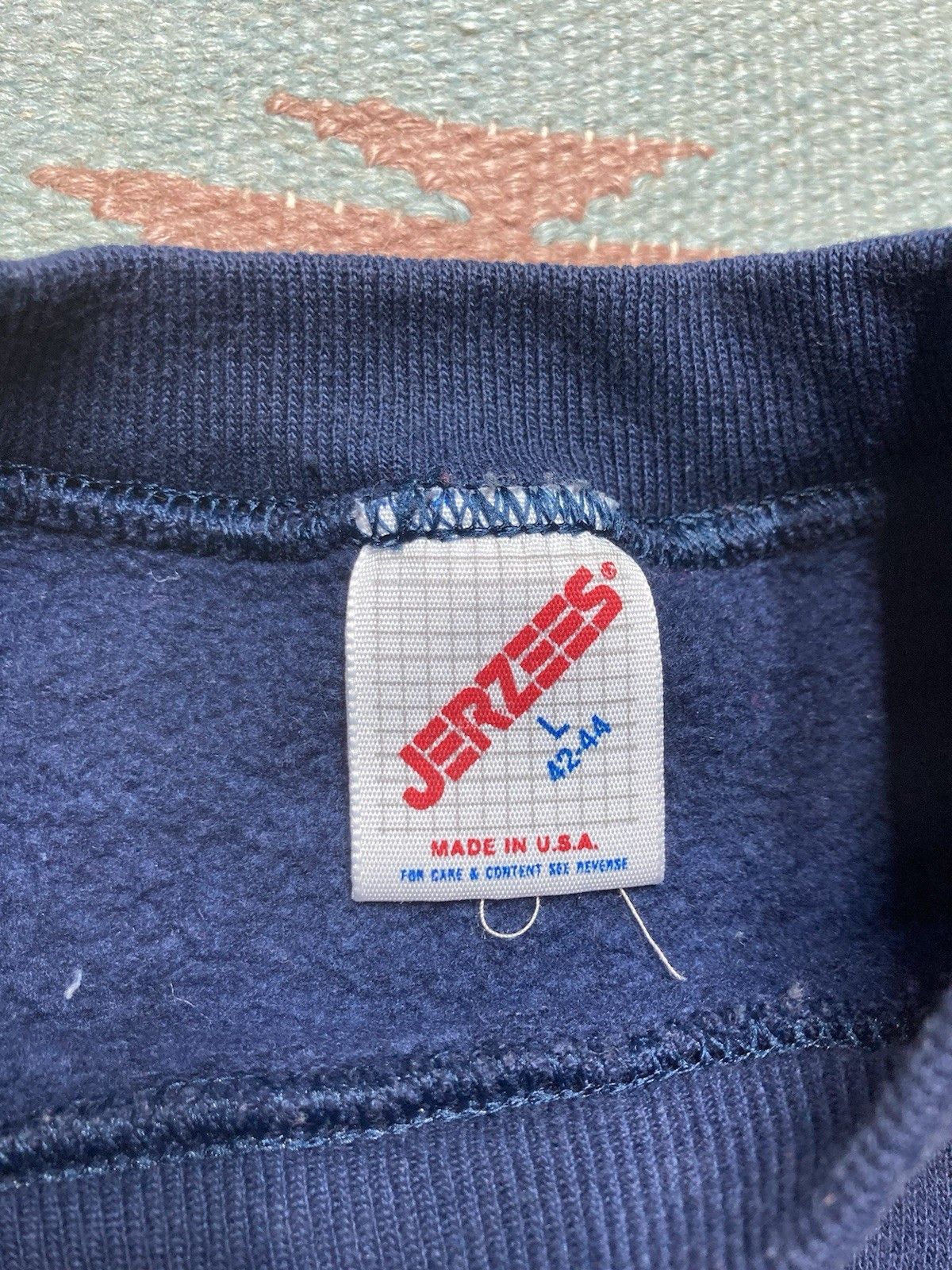 Jerzees × Vintage 90s sweatshirt tip up town Michigan snowmobile racing large Size US L / EU 52-54 / 3 - 6 Thumbnail