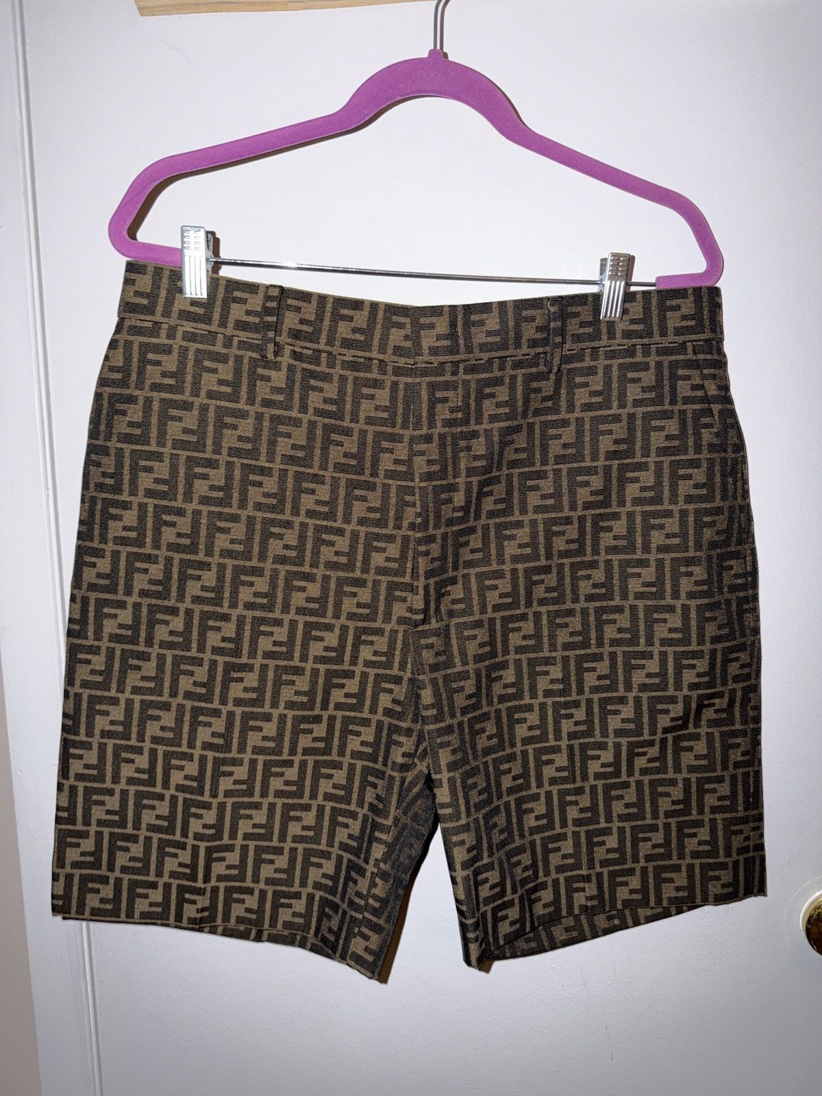 Fendi Fendi Bermuda Shorts Size US 36 / EU 52 - 1 Thumbnail