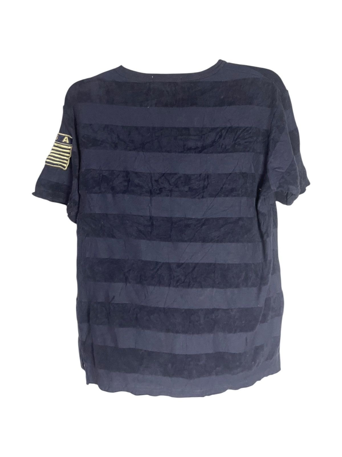 Avirex × Japanese Brand Type Blue Avirex Stripes Tshirt Size US M / EU 48-50 / 2 - 2 Thumbnail