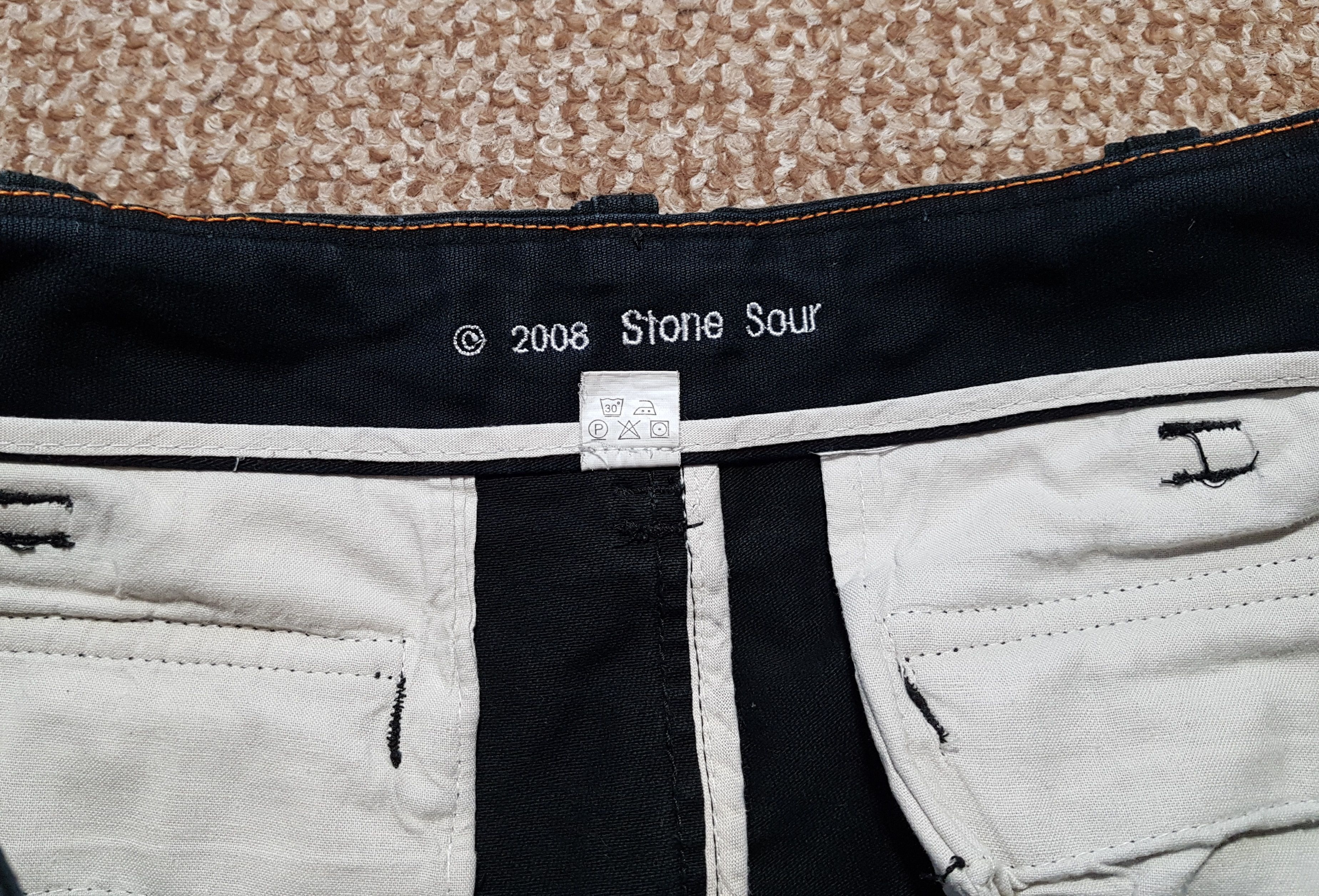 Band Tees Vintage Stone Sour Cargo Shorts Slipknot Rock Band 2008 sz S Size US 30 / EU 46 - 8 Thumbnail