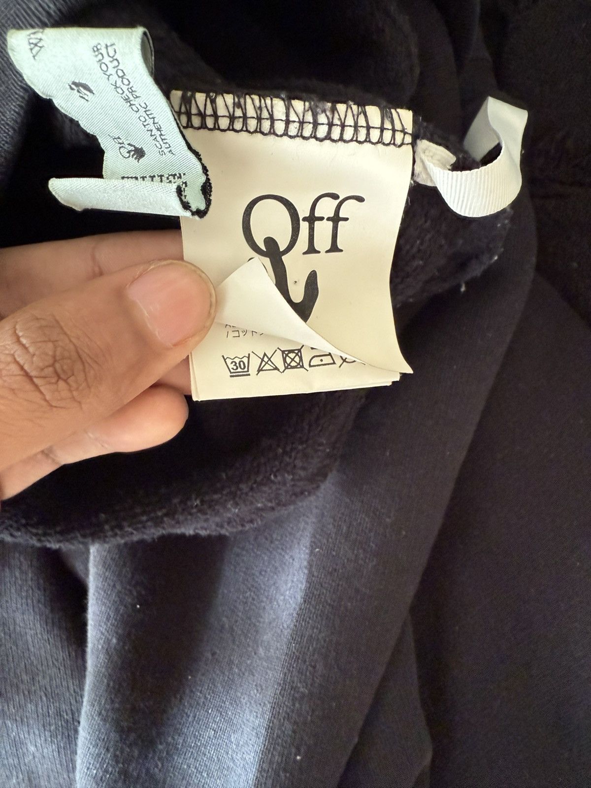 Off-White OFF-WHITE Slim Fit Kiss 21 Hoodie Size US XS / EU 42 / 0 - 3 Thumbnail