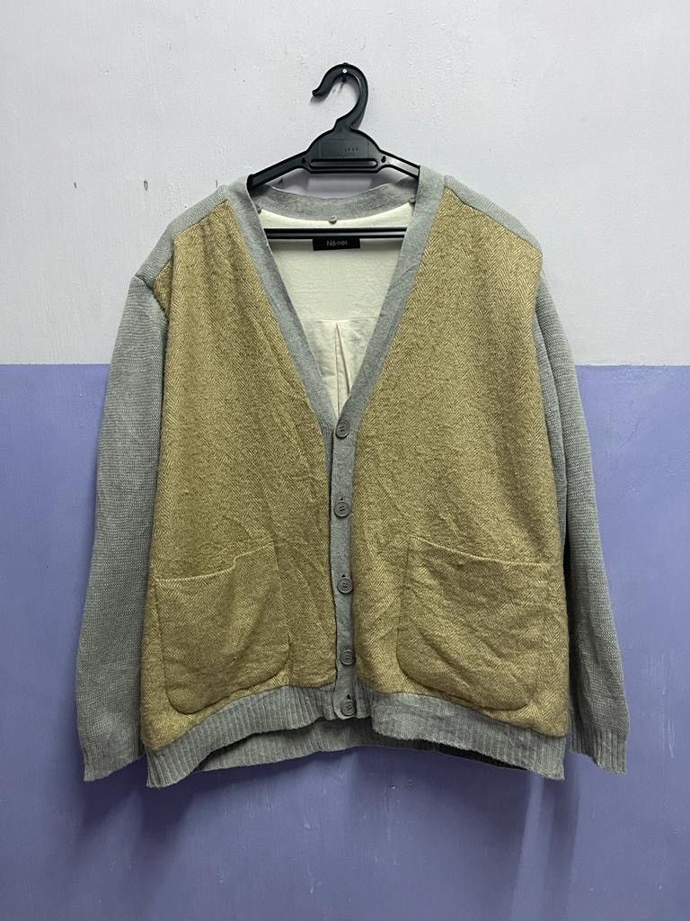 Rare Issey Miyake by Ne-net Half Wool Jacket 2 in 1