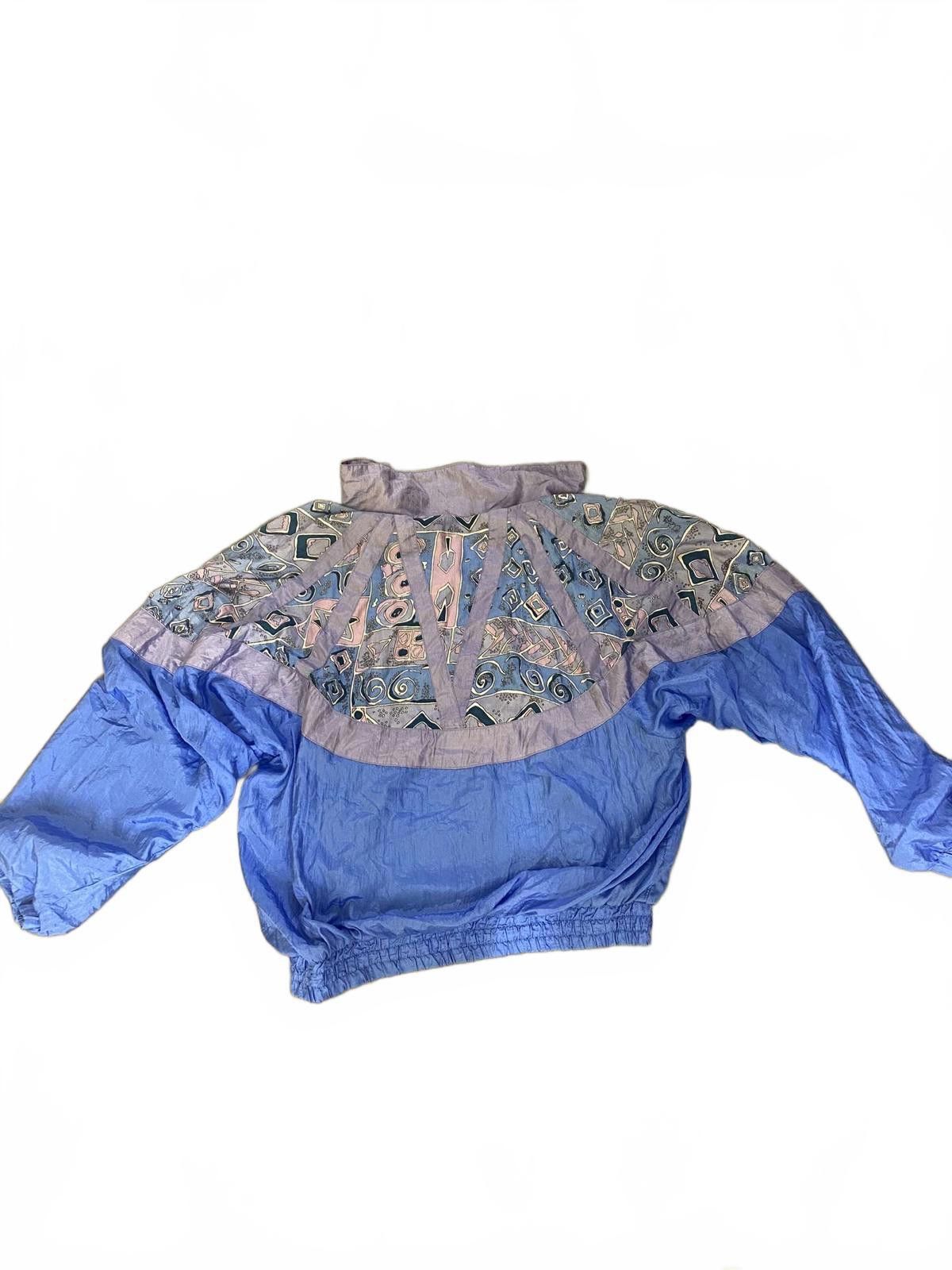 Designer Vintage Corruption Blue Windbreaker Jacket Size US L / EU 52-54 / 3 - 3 Thumbnail