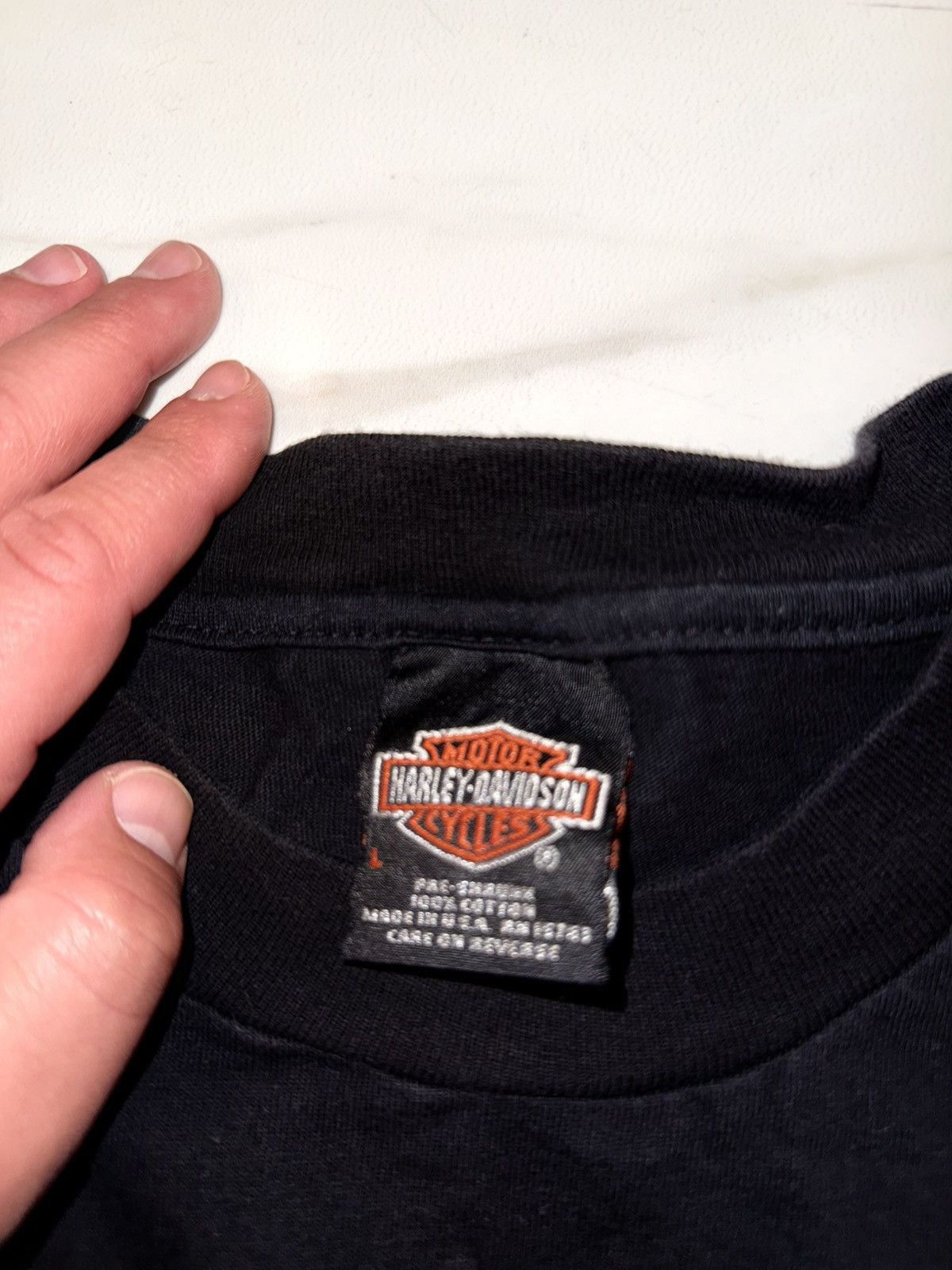 Harley Davidson × Vintage Vintage Sleeveless Harley Davidson Tee 1998 Size US L / EU 52-54 / 3 - 4 Thumbnail