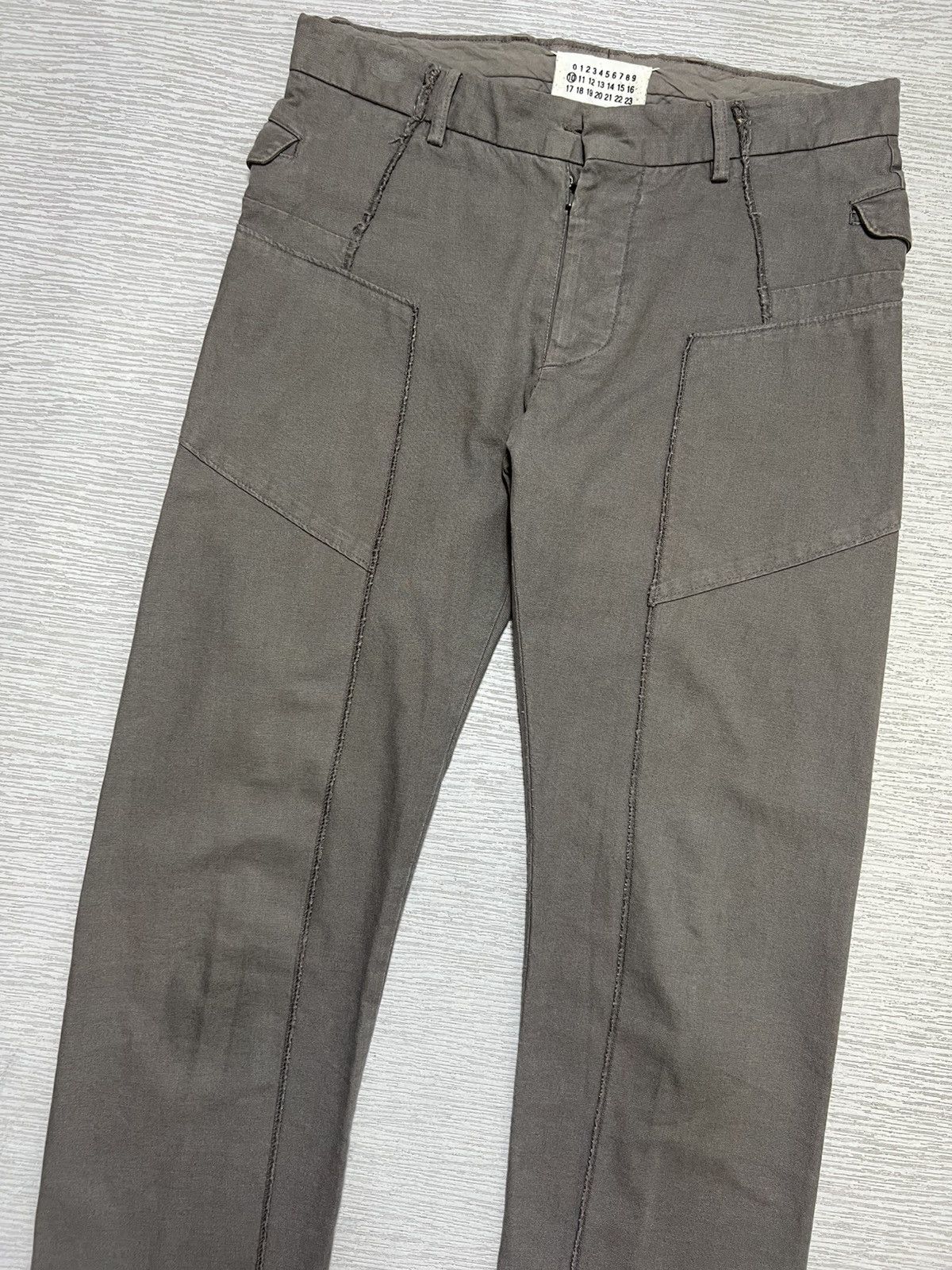 Maison Margiela Maison Margiela - AW11 - Washed Tapered Pants Size US 30 / EU 46 - 3 Thumbnail