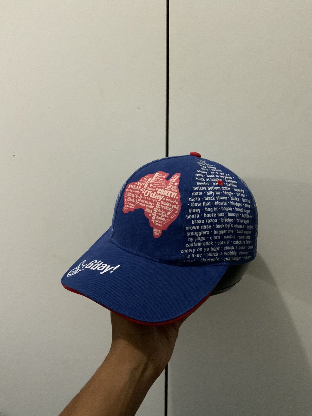 Japanese Brand G’Days! Spellout Indigo Hat Size ONE SIZE - 2 Thumbnail