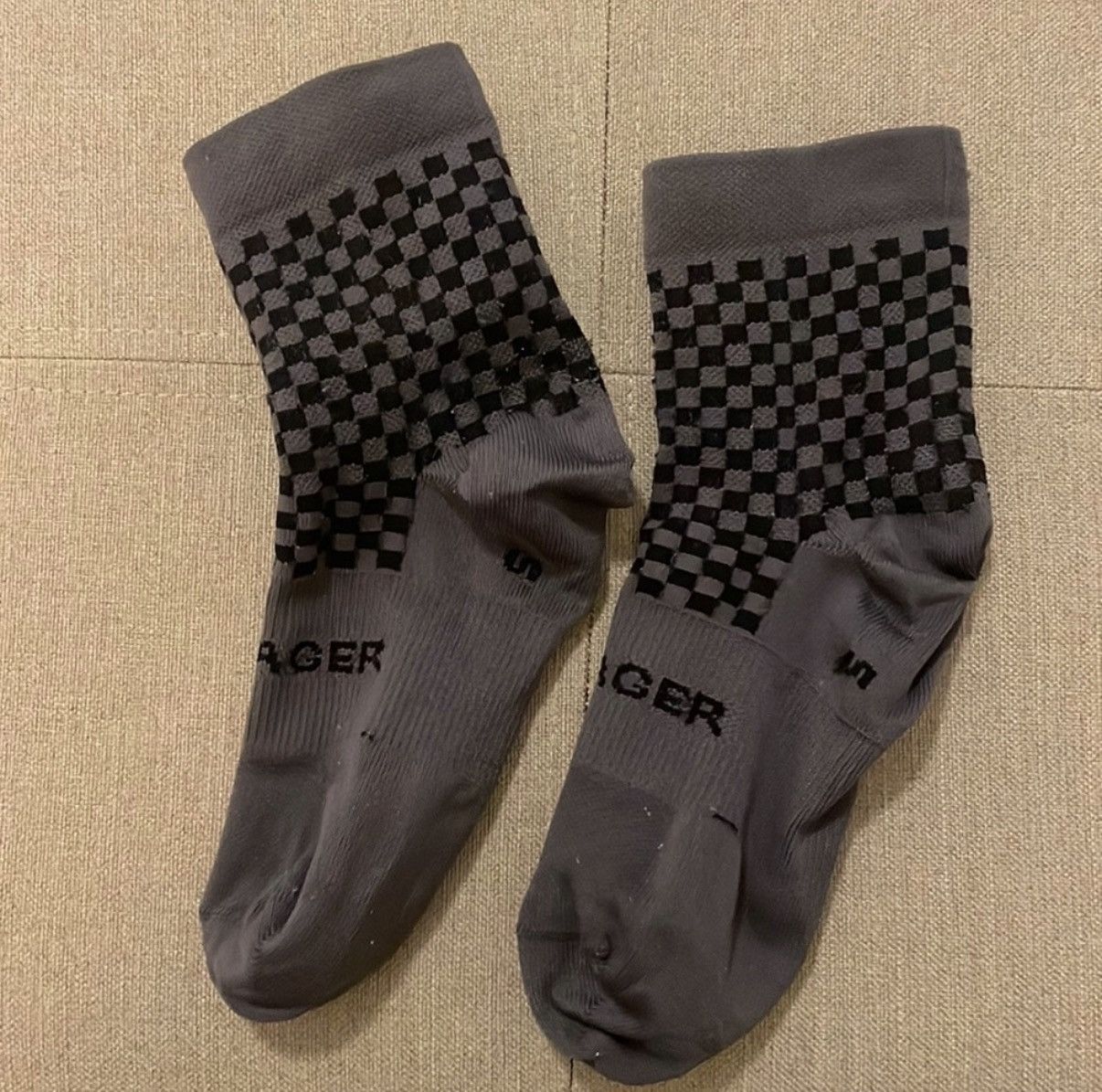 Other Bontrager checkered cycling Socks Size ONE SIZE - 3 Thumbnail