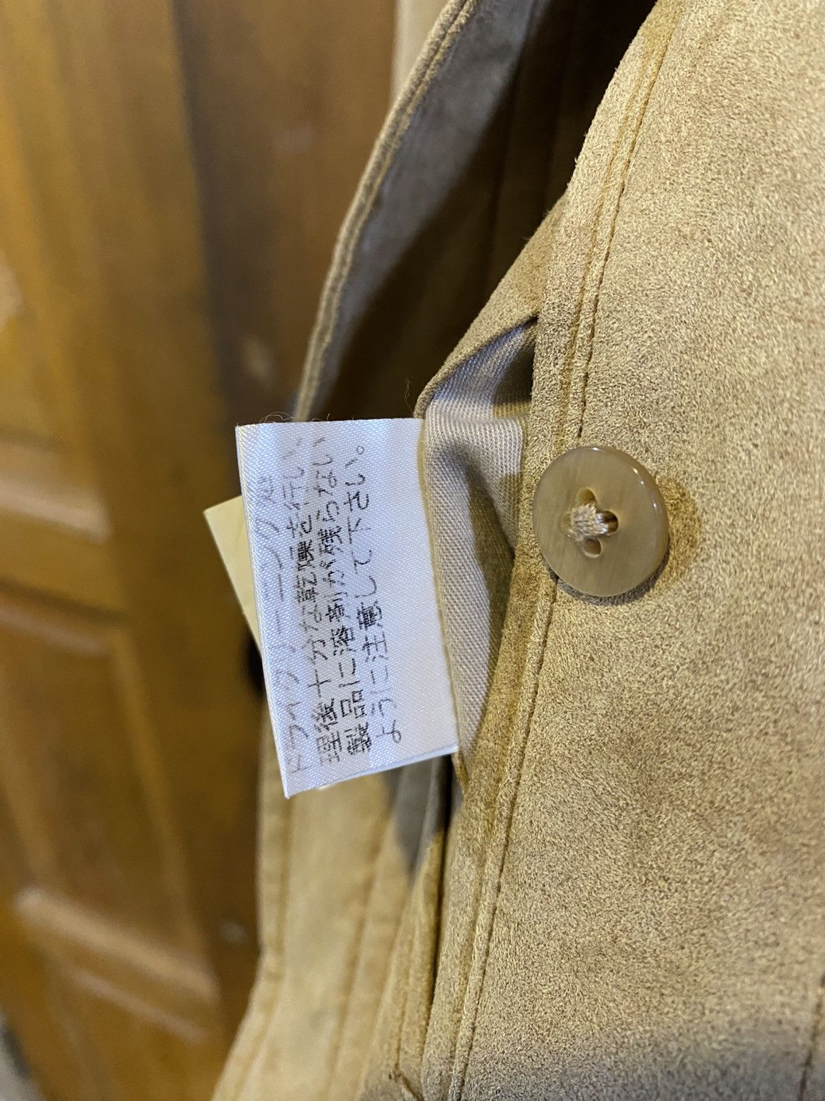 Burberry Burberry London Vintage Suede Leather Jacket Beige Size US M / EU 48-50 / 2 - 7 Thumbnail
