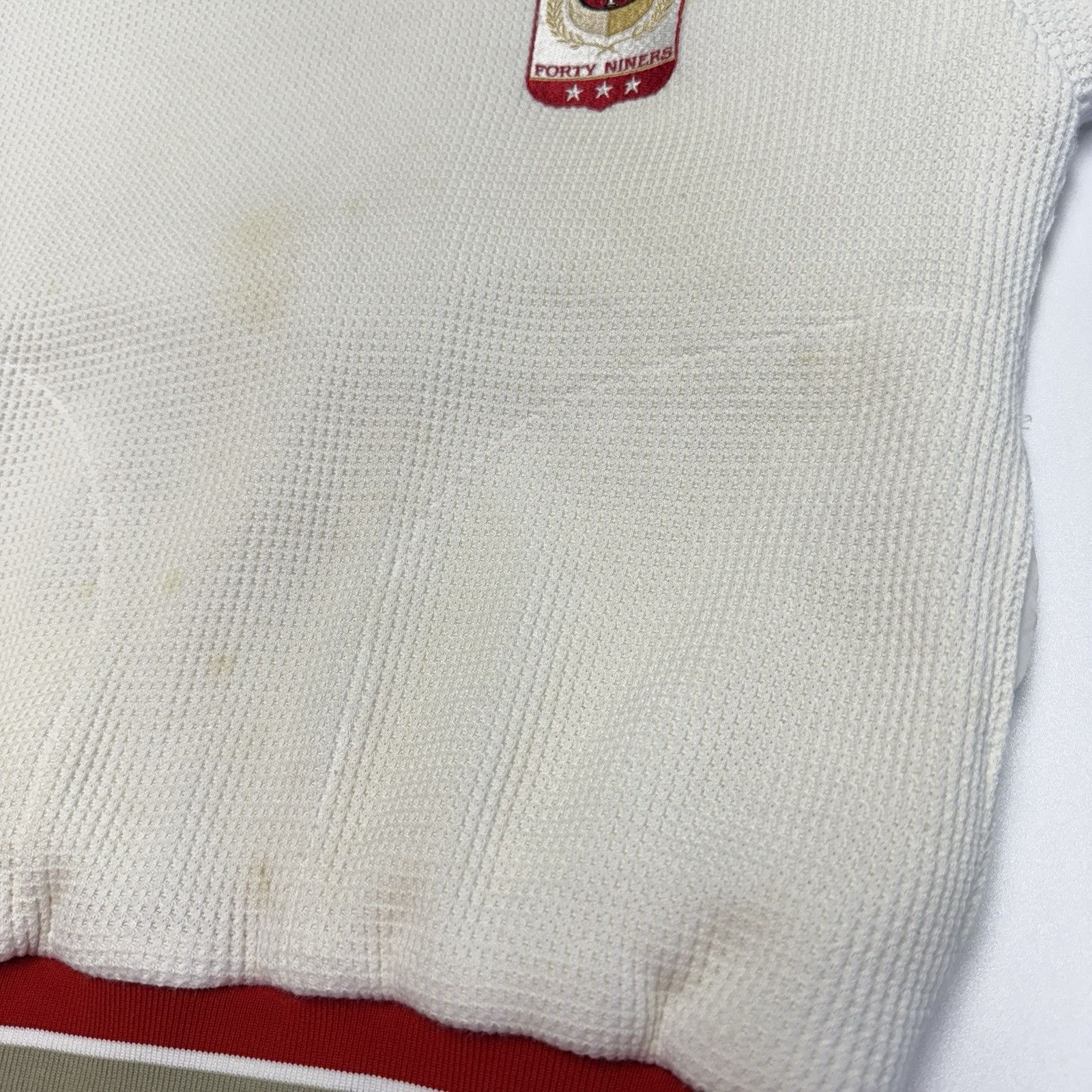 Russell Athletic Vintage 80s San Francisco 49ers Sweatshirt Mens Medium White Size US M / EU 48-50 / 2 - 7 Thumbnail