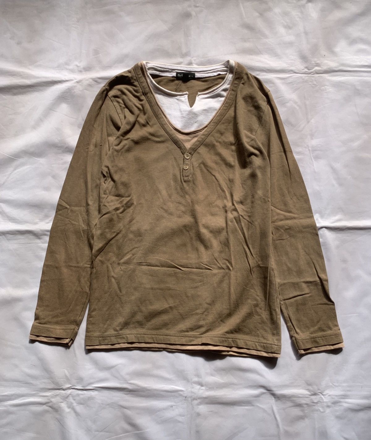 Japanese Brand Japanese Bullet Noise Triple Layer LONG SLEEVE Tee Shirt Size US M / EU 48-50 / 2 - 1 Thumbnail