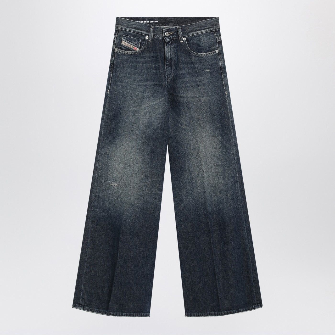 Diesel Diesel Flare 1978 D-Akemi Jeans In Dark Washed Blue Size 28" / US 6 / IT 42 - 1 Thumbnail