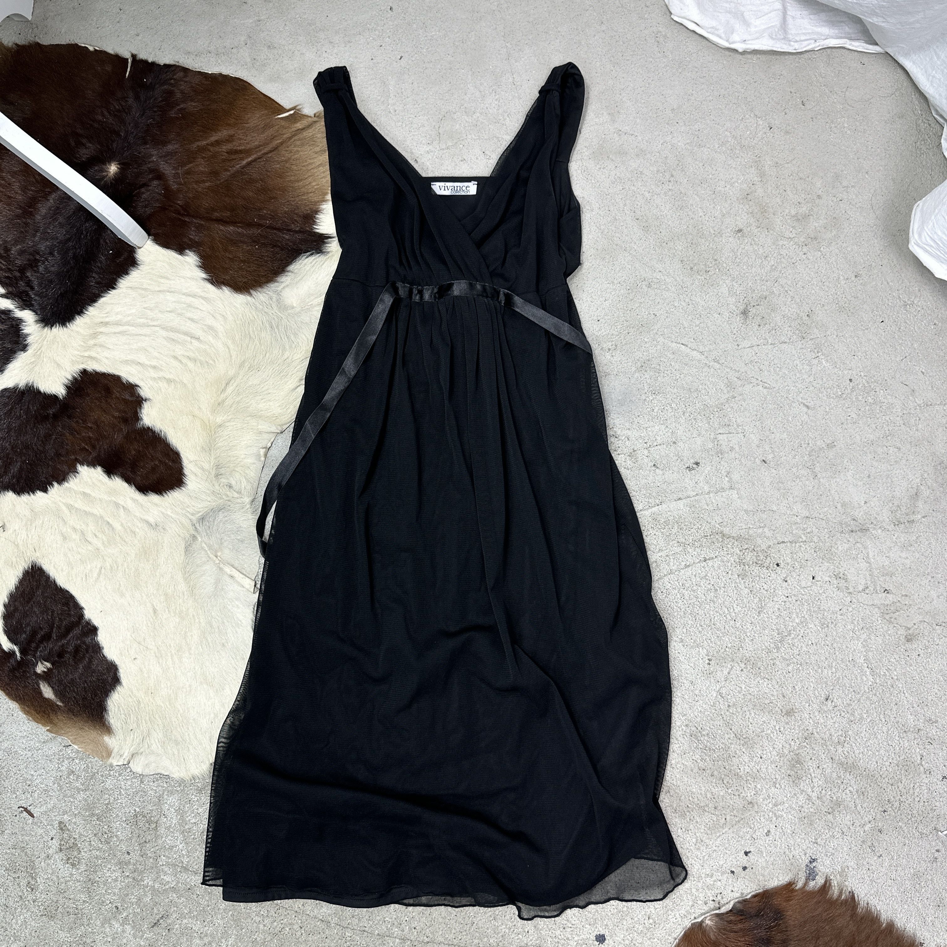 Vintage Vintage Avant Garde Grunge Tulle Dress Y2K Size L / US 10 / IT 46 - 4 Thumbnail
