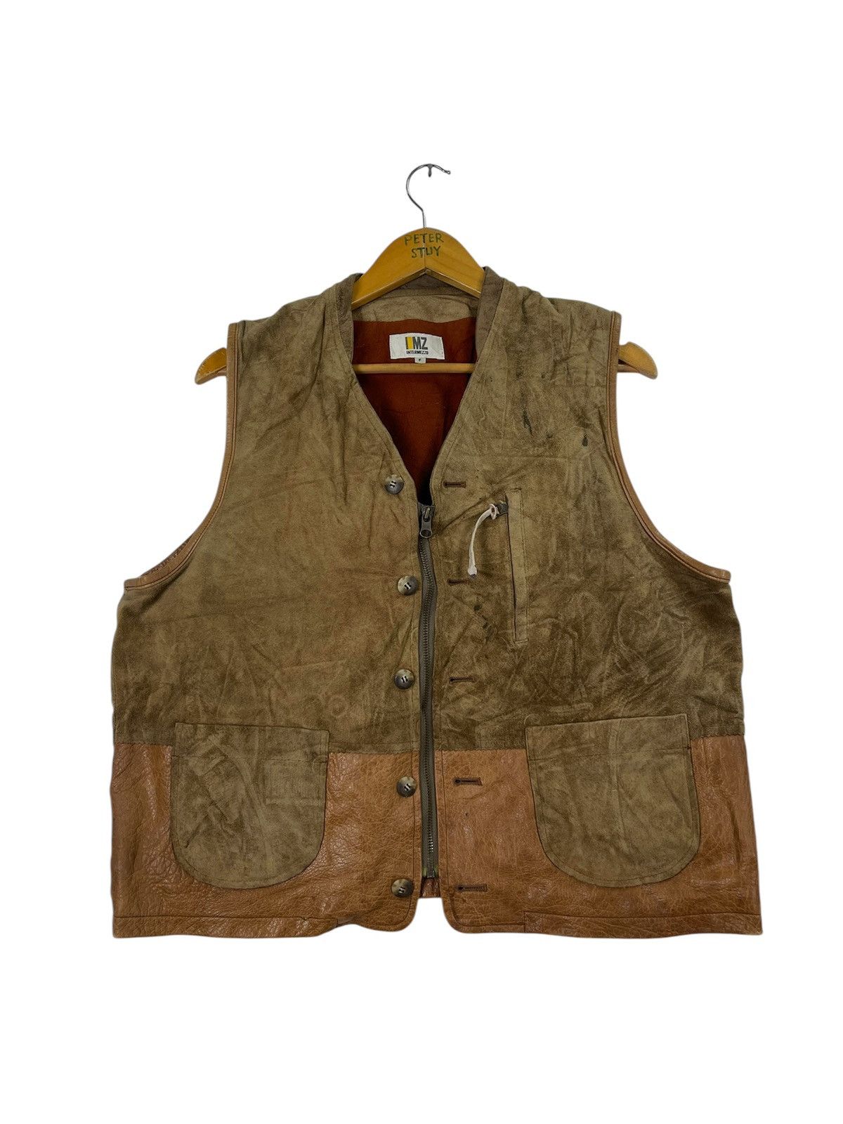 Vintage IMZ Intermezzo True Leather Vest