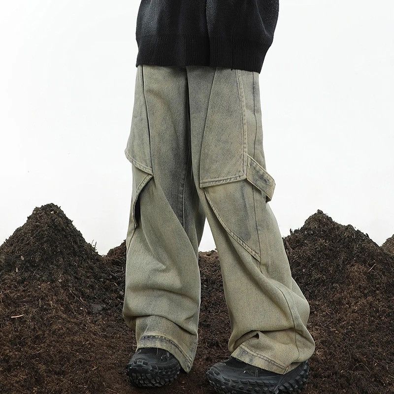 Jean × Vintage Opium Baggy Denim Jeans y2k Size US 30 / EU 46 - 8 Thumbnail