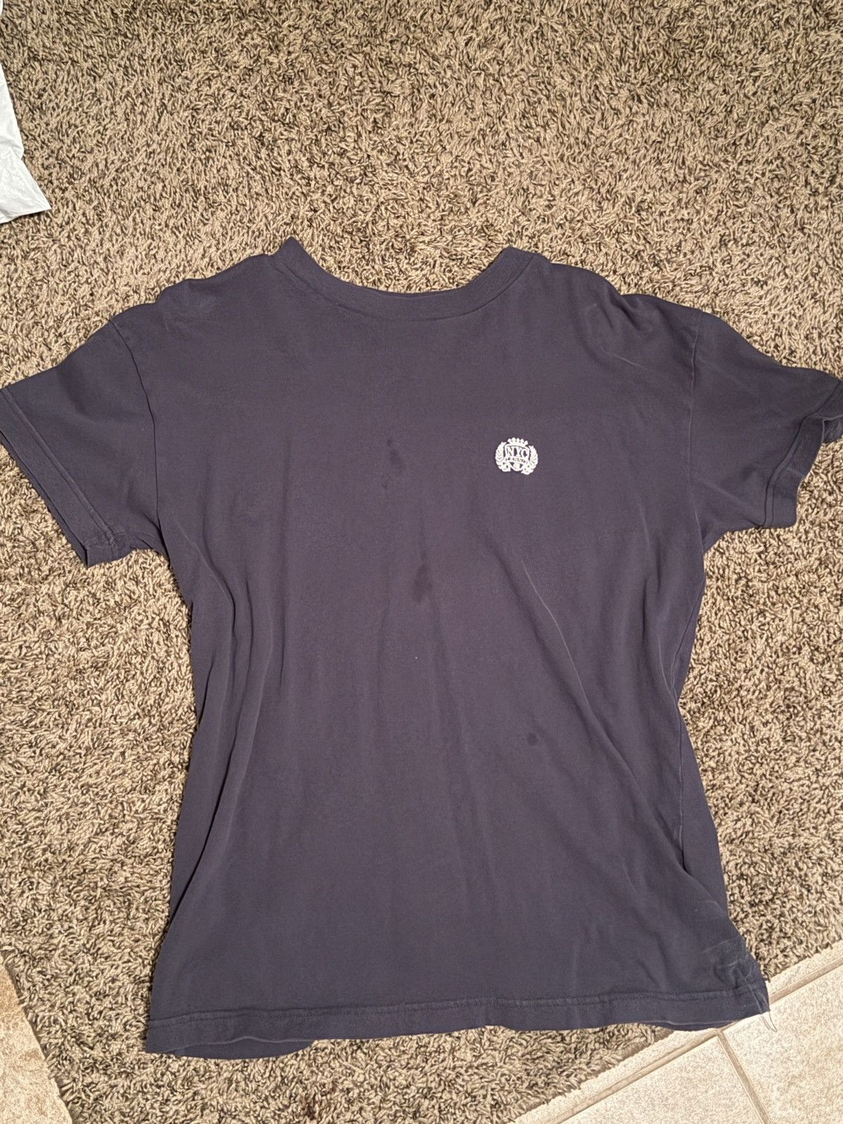 Abercrombie & Fitch navy blue tee Size US M / EU 48-50 / 2 - 1 Thumbnail