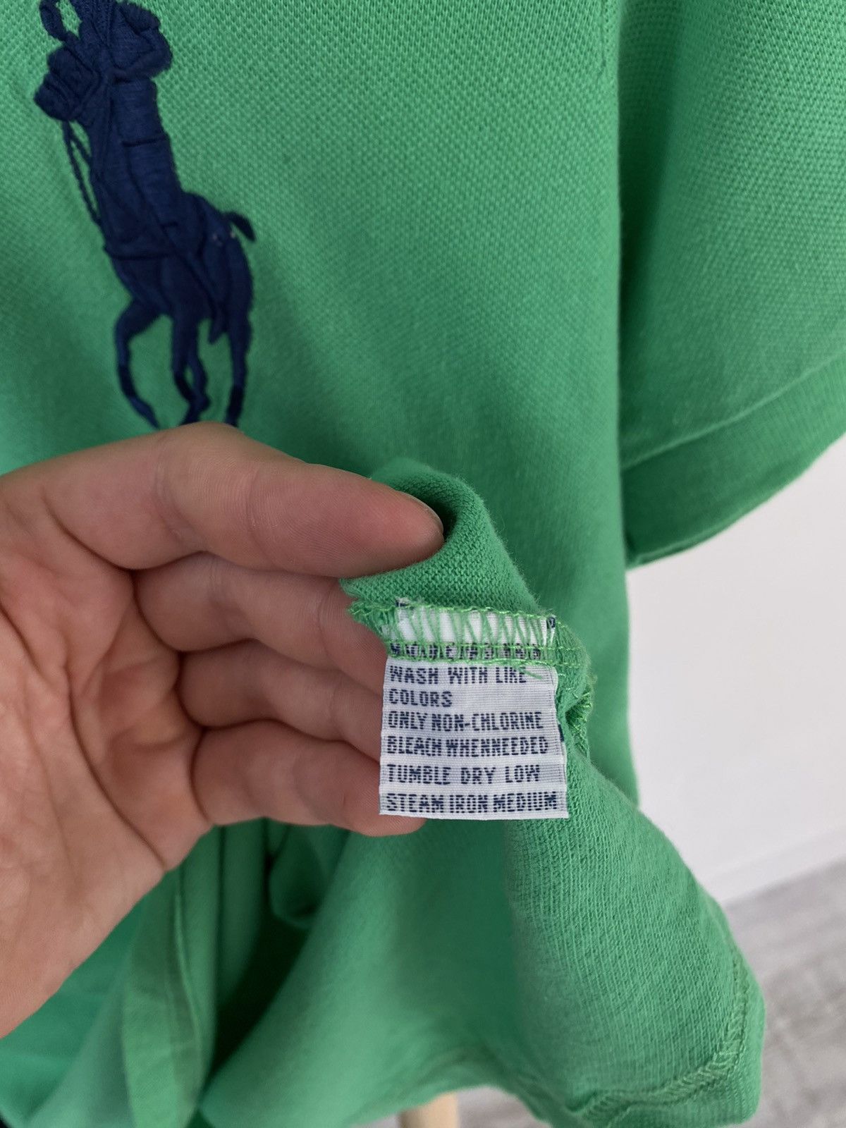 Polo Ralph Lauren Vtg Polo Ralph Lauren Big Pony Logo Rugby Polo Shirt Size US L / EU 52-54 / 3 - 9 Thumbnail